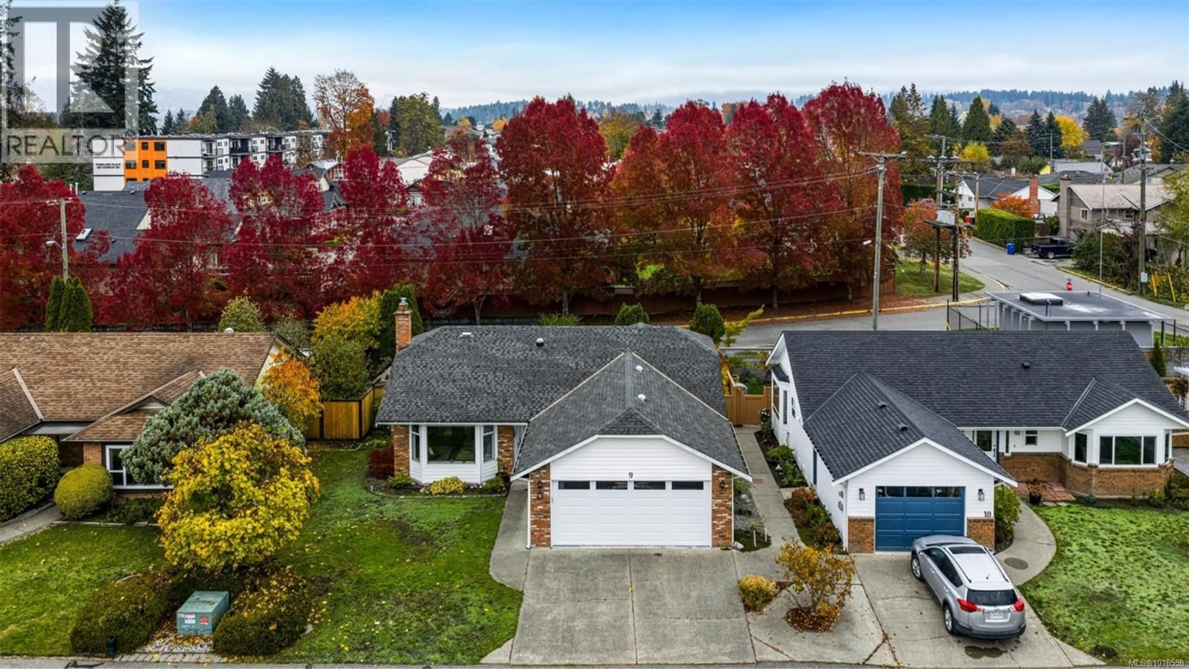 A pic from outside/outdoor area/front of a property/back of a property/a pic from drone, street for 111 MCKINSTRY ROAD, Duncan British Columbia V9L5E4