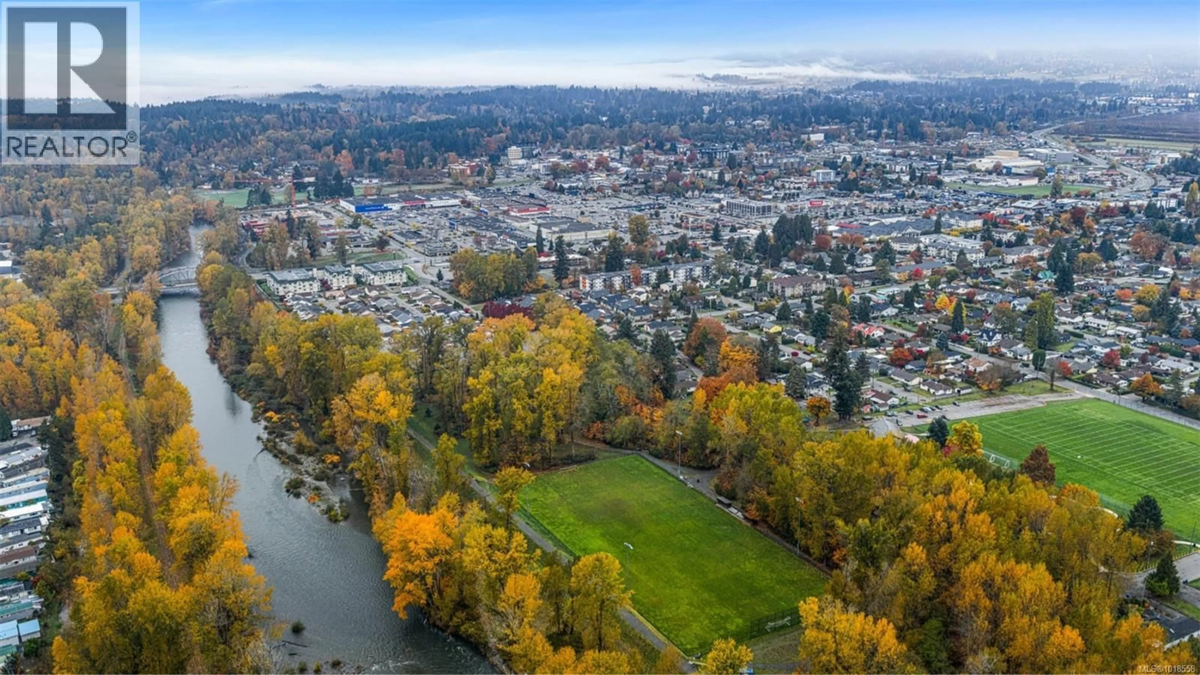 A pic from outside/outdoor area/front of a property/back of a property/a pic from drone, water/lake/river/ocean view for 111 MCKINSTRY ROAD, Duncan British Columbia V9L5E4