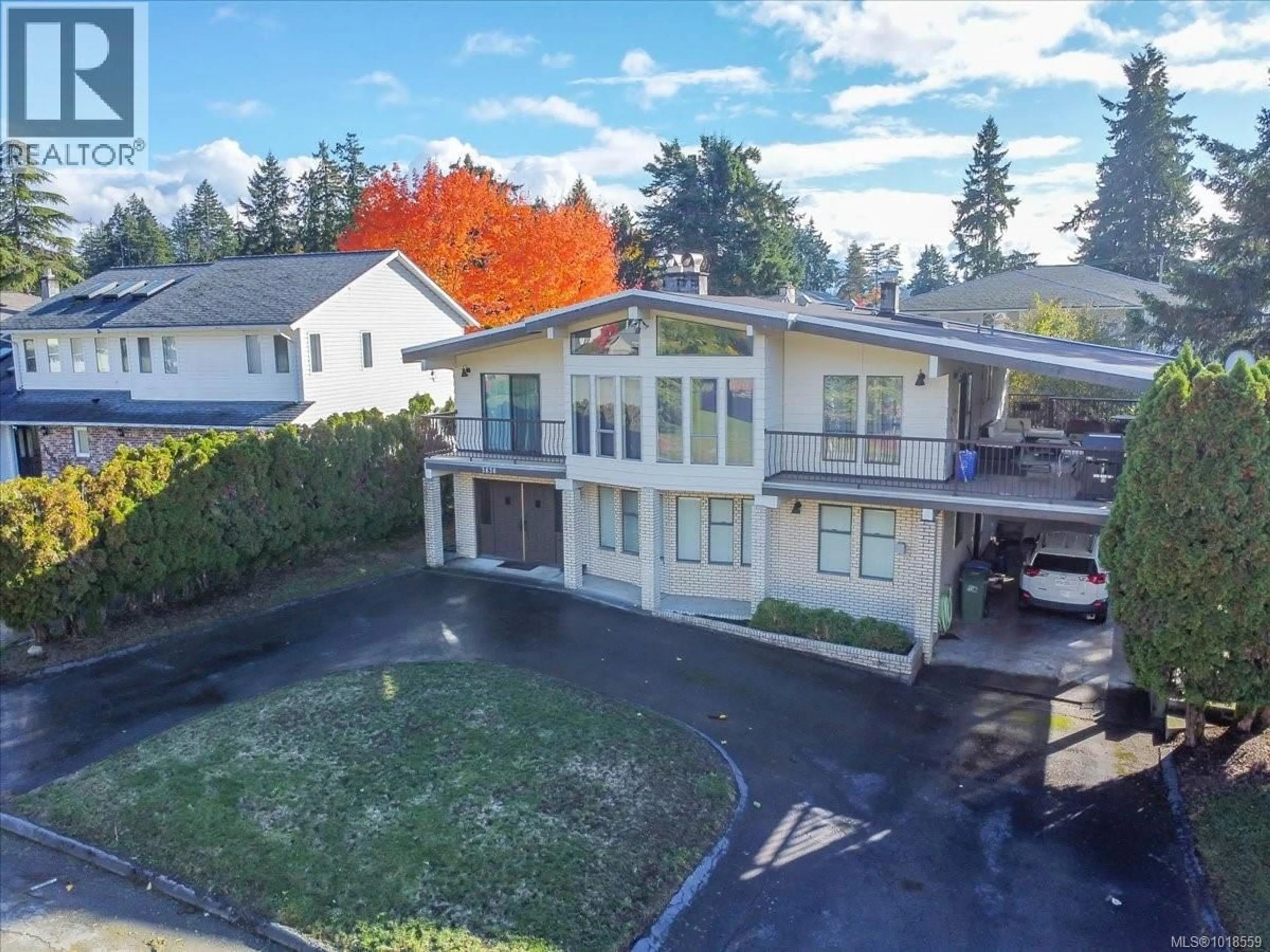 A pic from outside/outdoor area/front of a property/back of a property/a pic from drone, street for 3636 BISHOP CRESCENT, Port Alberni British Columbia V9Y7W4