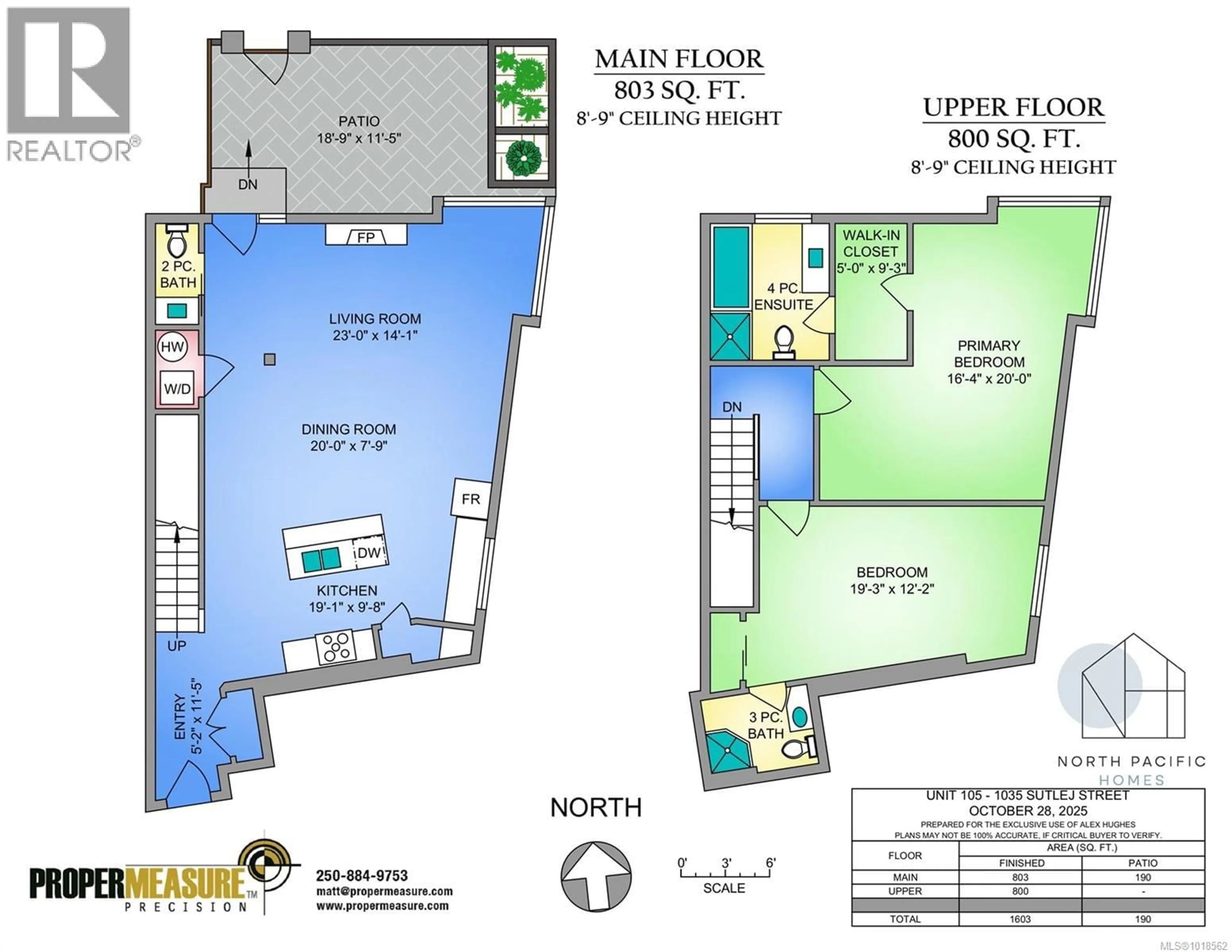 Floor plan for 105 - 1035 SUTLEJ STREET, Victoria British Columbia V8V2V9