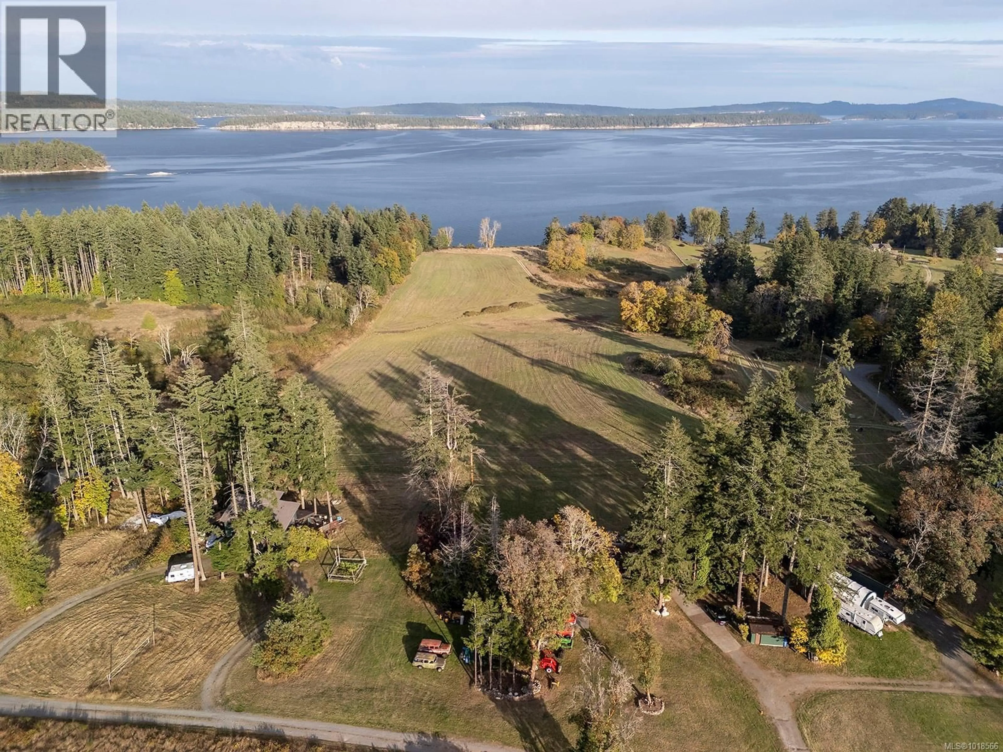 A pic from outside/outdoor area/front of a property/back of a property/a pic from drone, water/lake/river/ocean view for 2980 LOFTHOUSE ROAD, Cassidy British Columbia V9X1N6