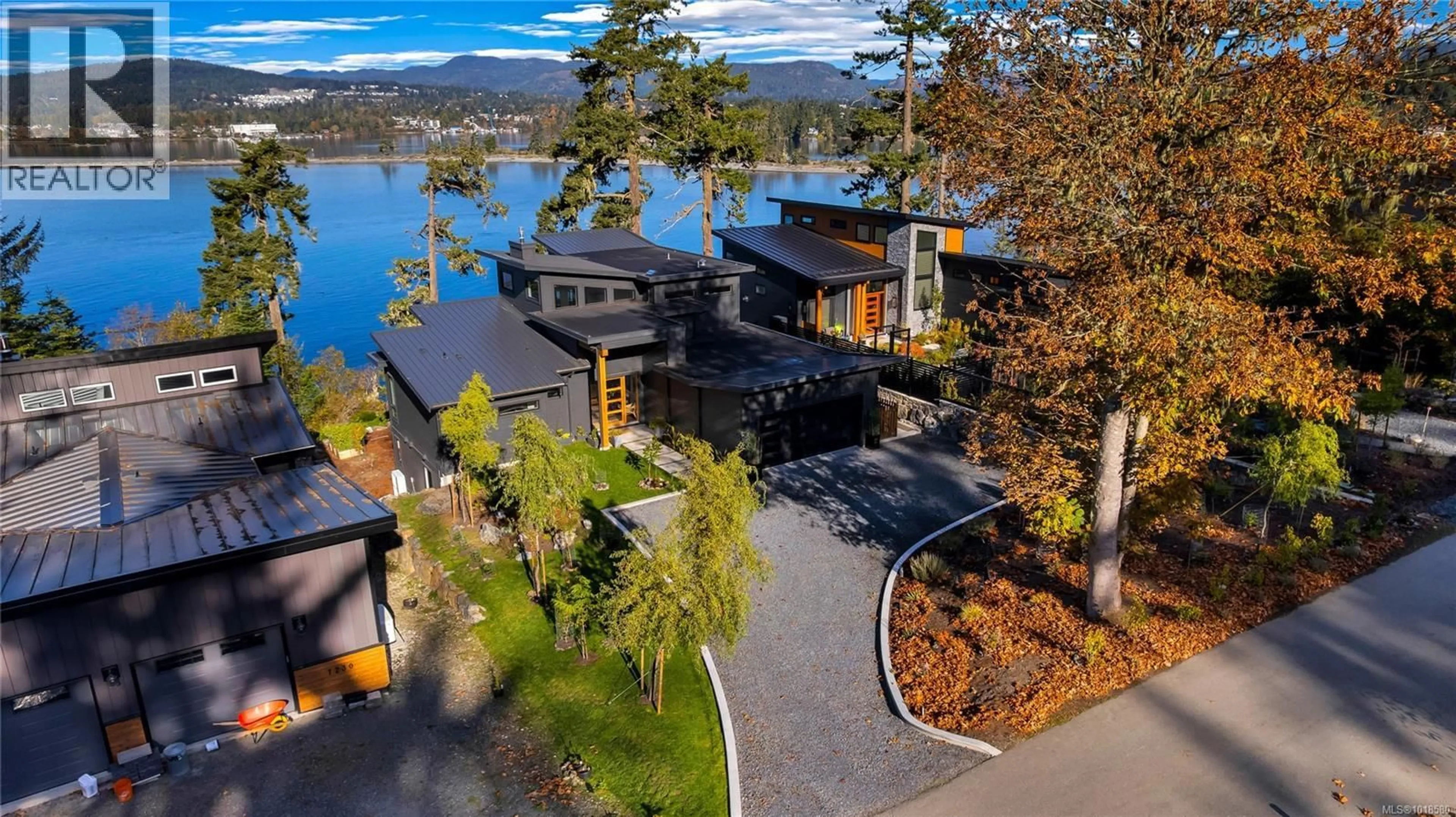 A pic from outside/outdoor area/front of a property/back of a property/a pic from drone, water/lake/river/ocean view for 7210 SEA CLIFF ROAD, Sooke British Columbia V9Z1A8