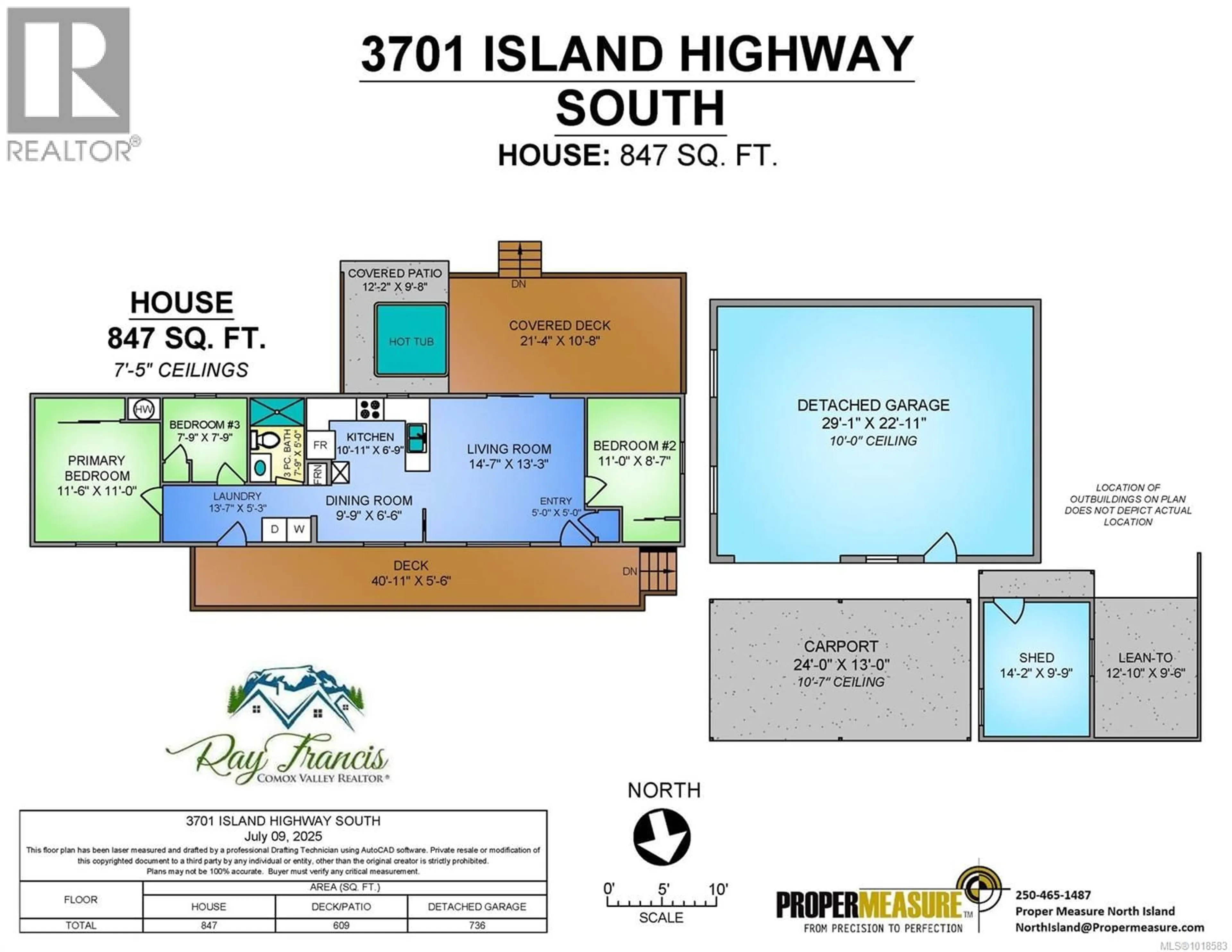 Floor plan for 3701 ISLAND HIGHWAY SOUTH, Courtenay British Columbia V9N9T4