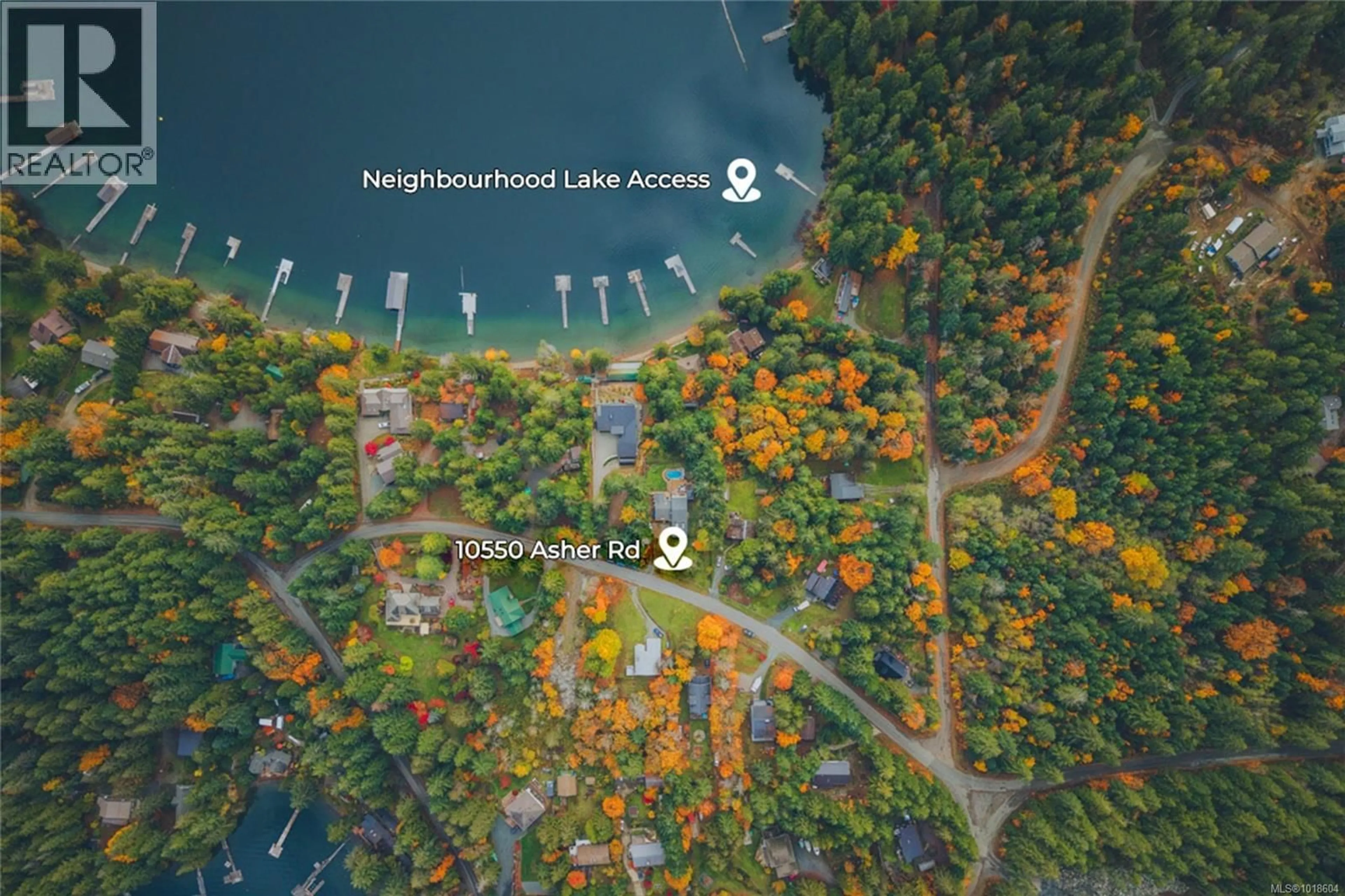 Picture of a map for 10550 ASHER ROAD, Port Alberni British Columbia V9Y9A2