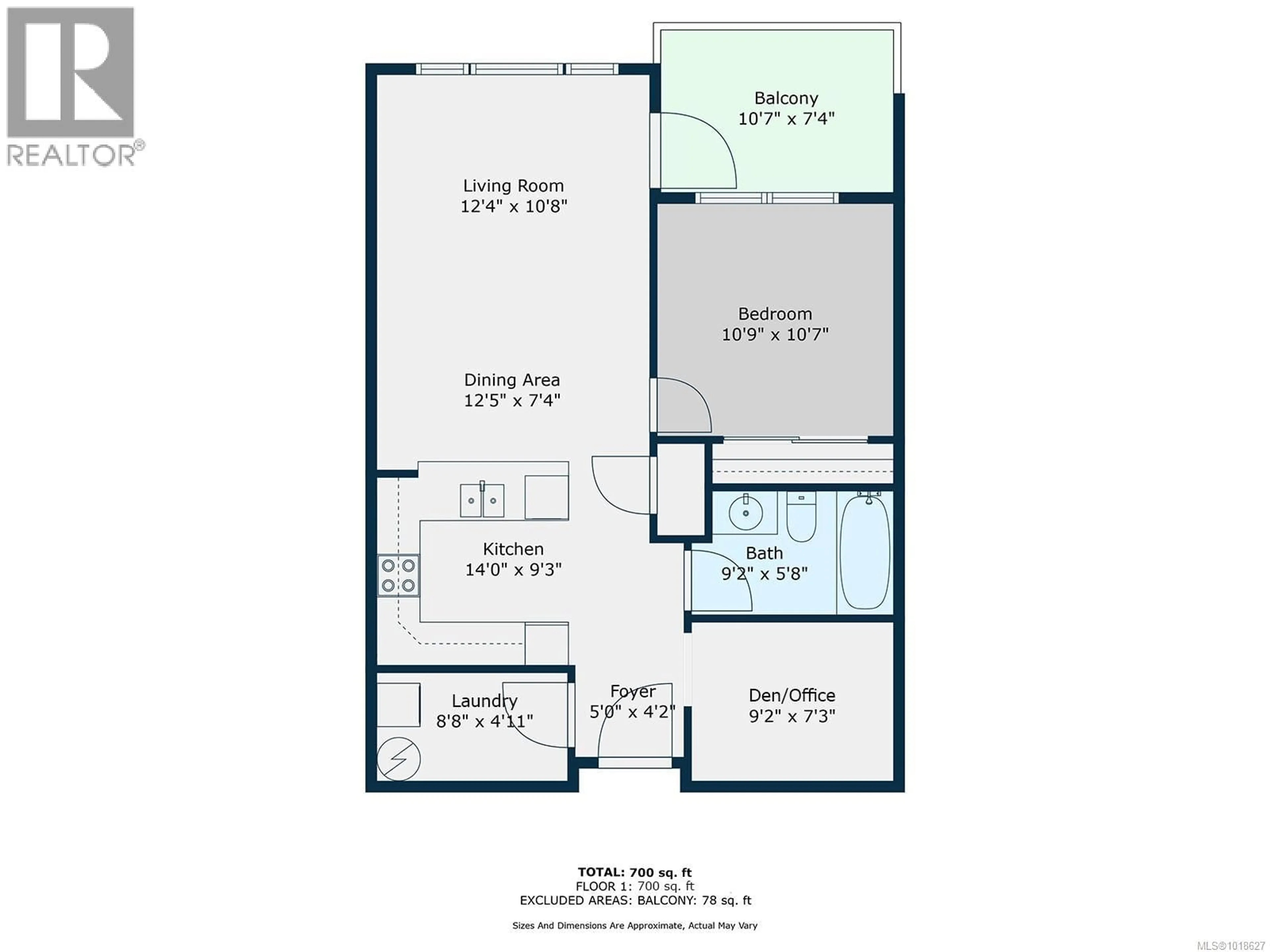 Floor plan for 213 - 4960 SONGBIRD PLACE, Nanaimo British Columbia V9T0H7