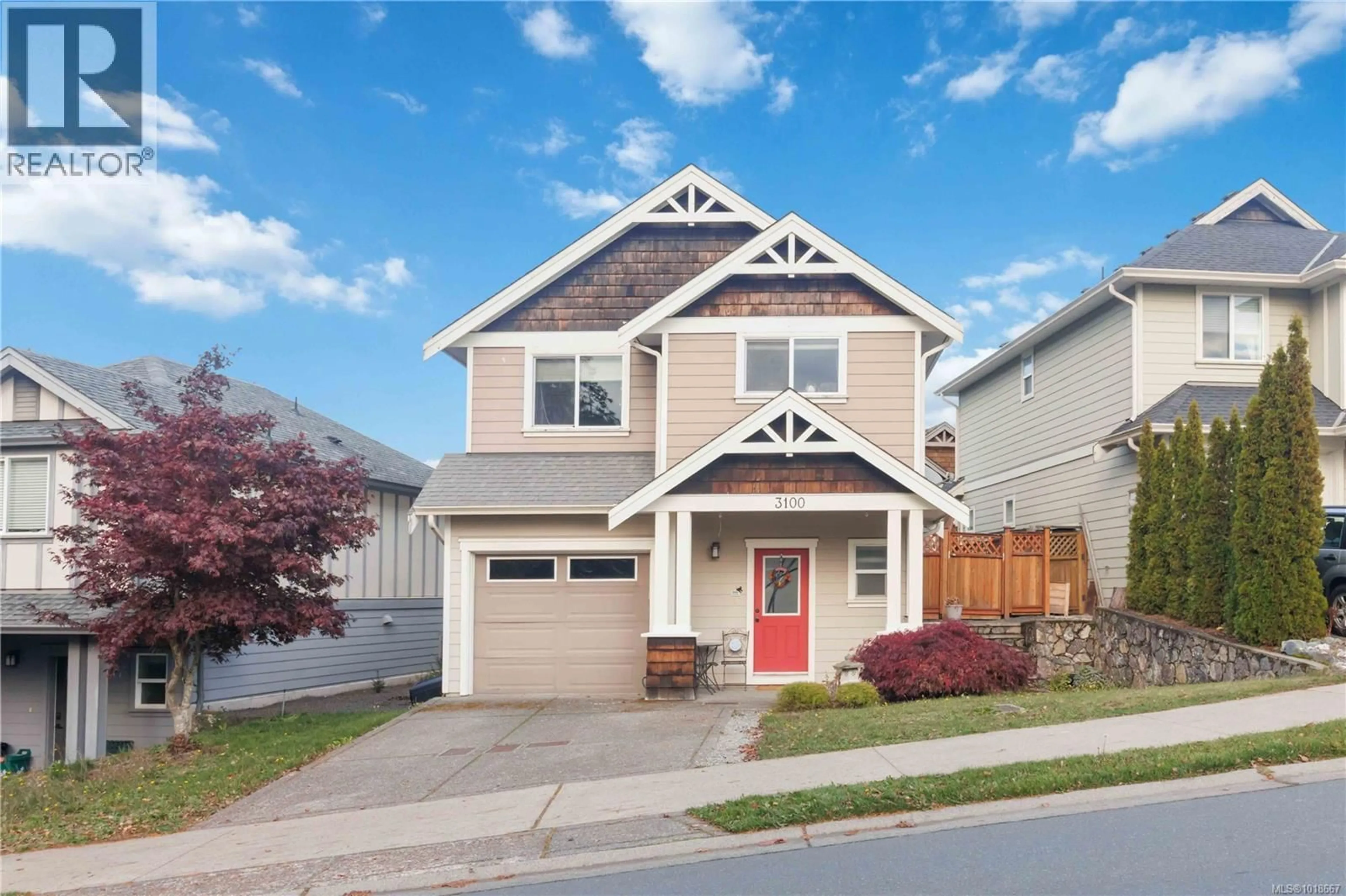 Home with vinyl exterior material, street for 3100 LANGFORD LAKE ROAD, Langford British Columbia V9B0L9