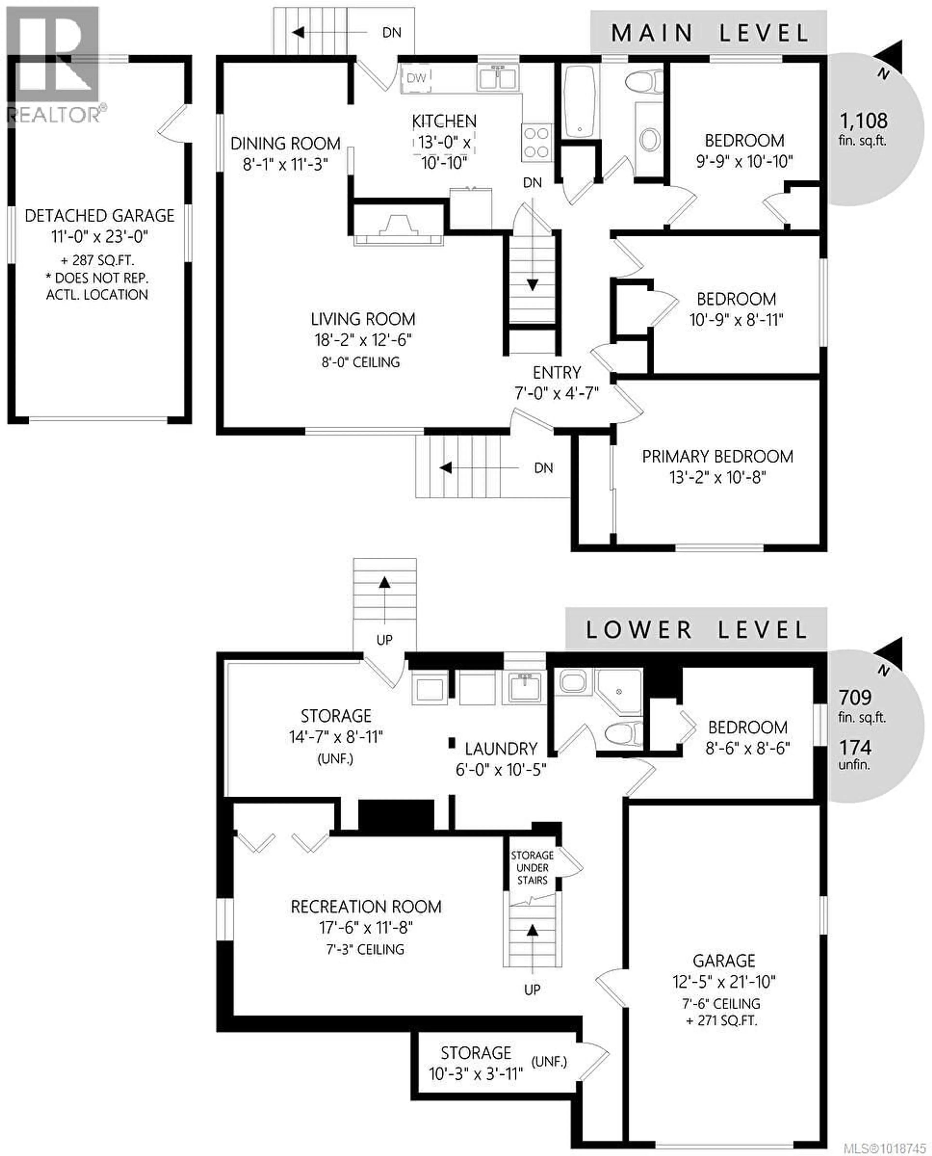 Floor plan for 870 BECKWITH AVENUE, Saanich British Columbia V8X3S4