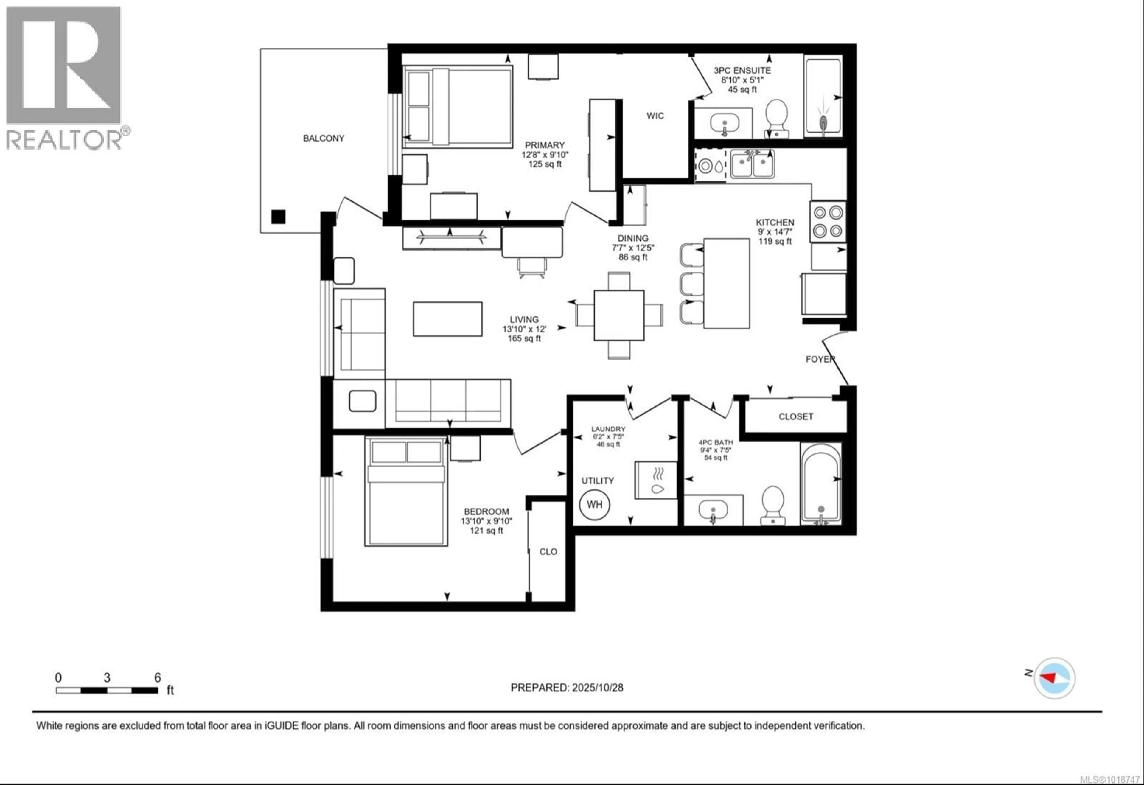 Floor plan for 310 - 4830 CEDAR RIDGE PLACE, Nanaimo British Columbia V9T0M8