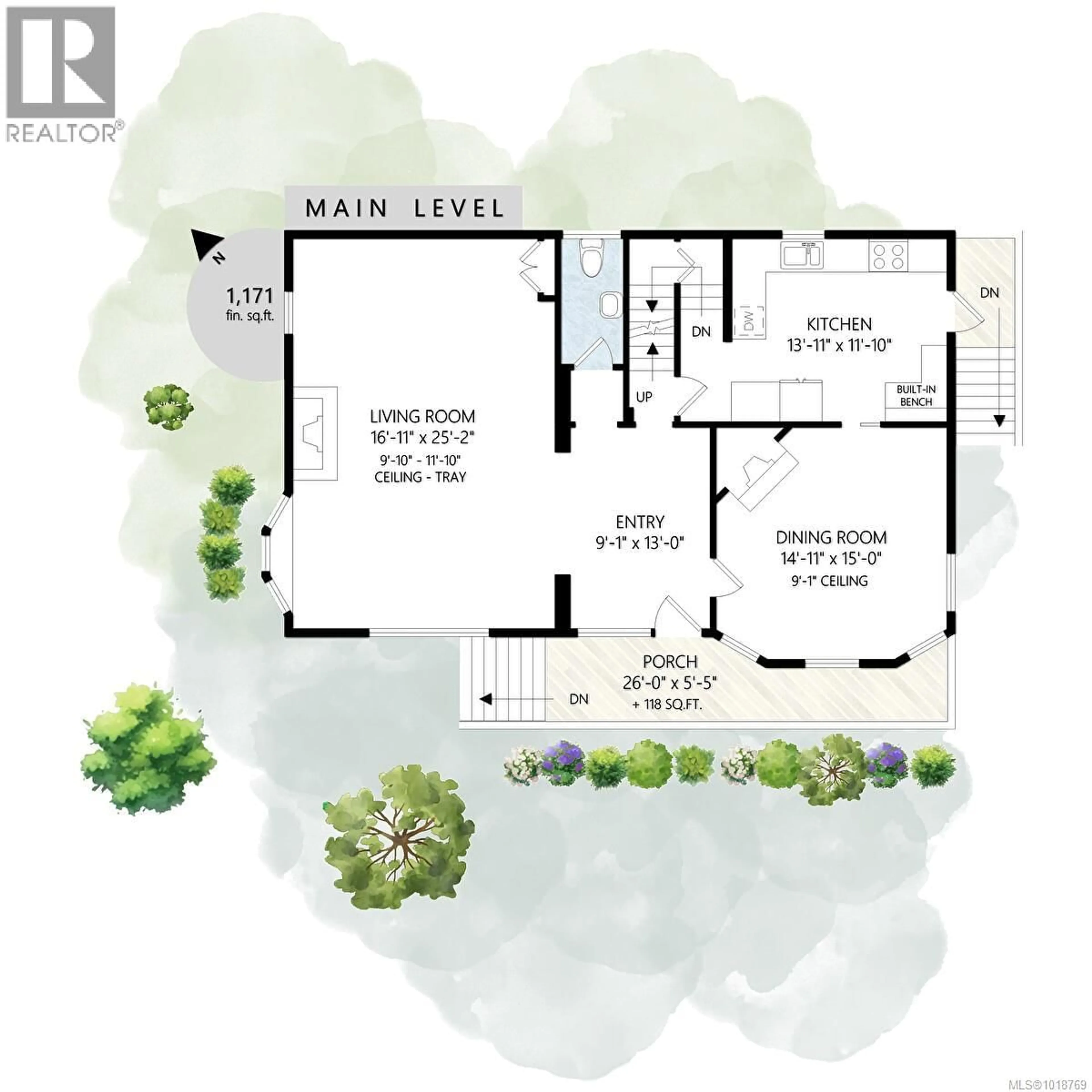 Floor plan for 606 NIAGARA STREET, Victoria British Columbia V8V1H9