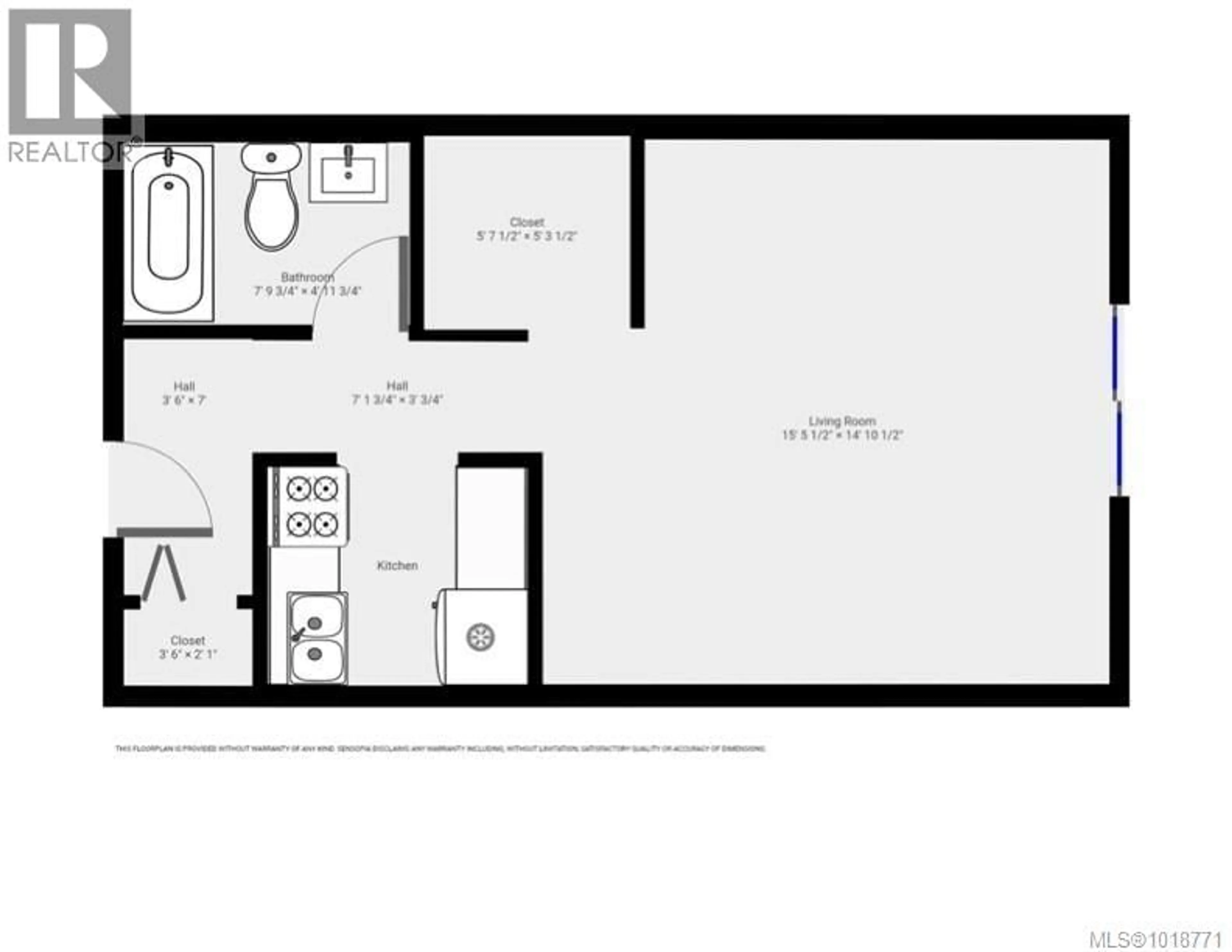 Floor plan for 311 - 377 DOGWOOD STREET SOUTH, Campbell River British Columbia V9W2V1
