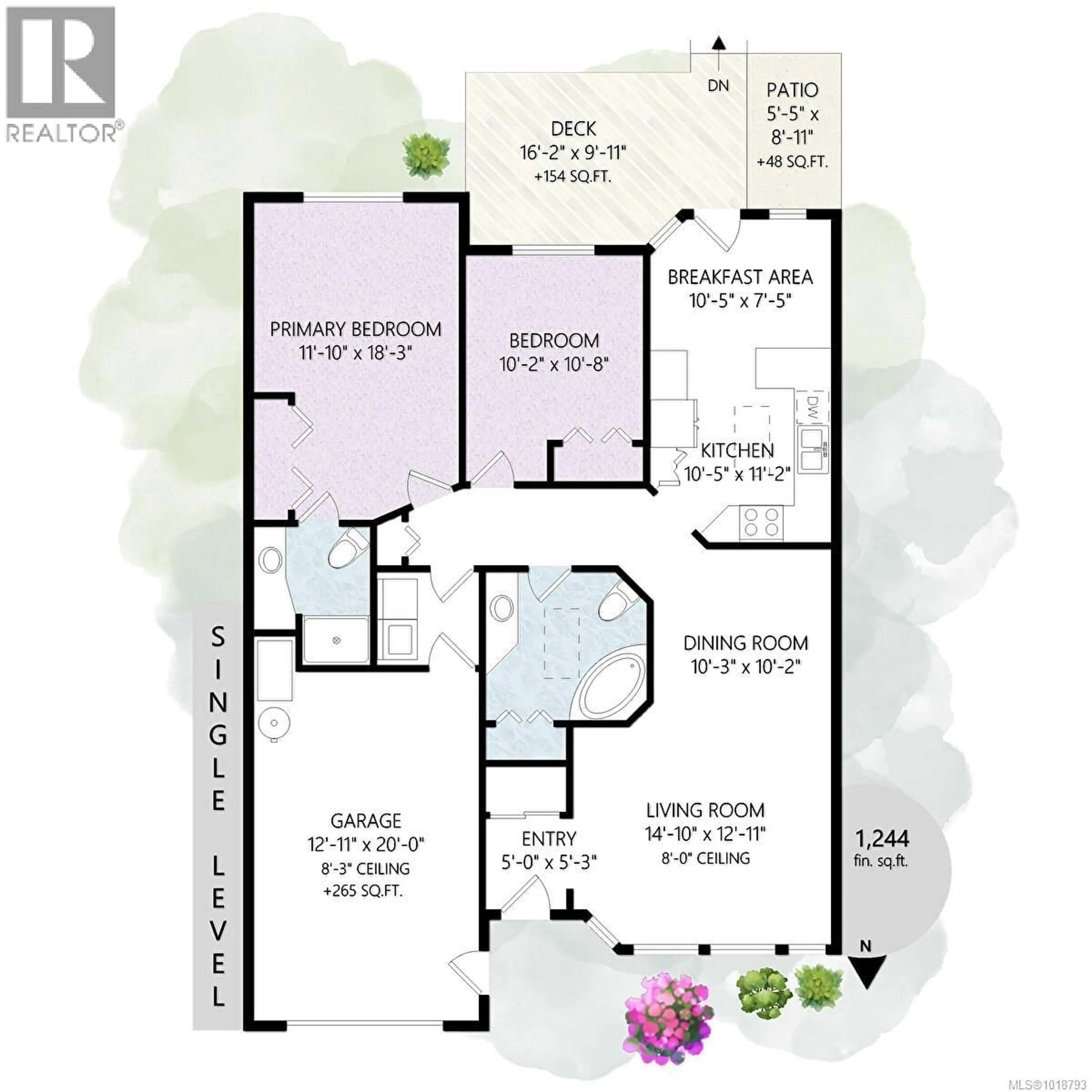 Floor plan for 23 - 815 DUNSMUIR CRESCENT, Ladysmith British Columbia V9G1R8