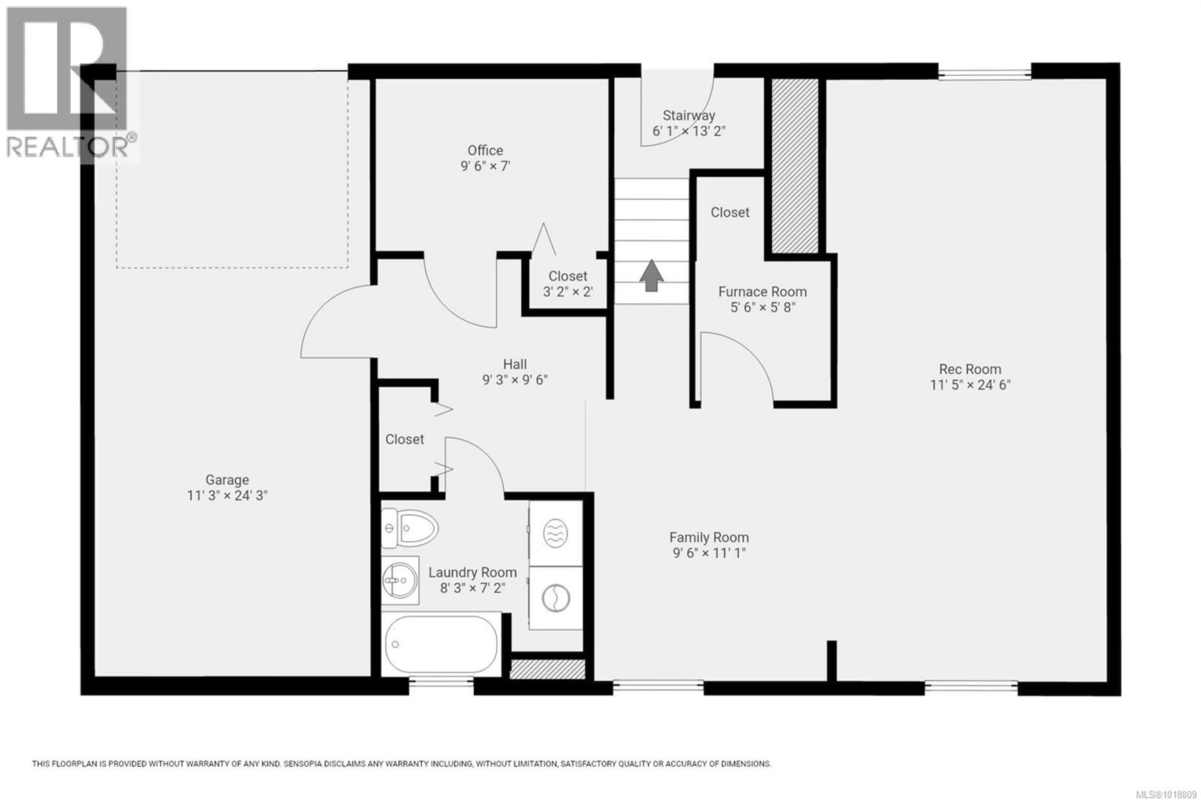 Floor plan for 774 ASH STREET, Campbell River British Columbia V9W8A7