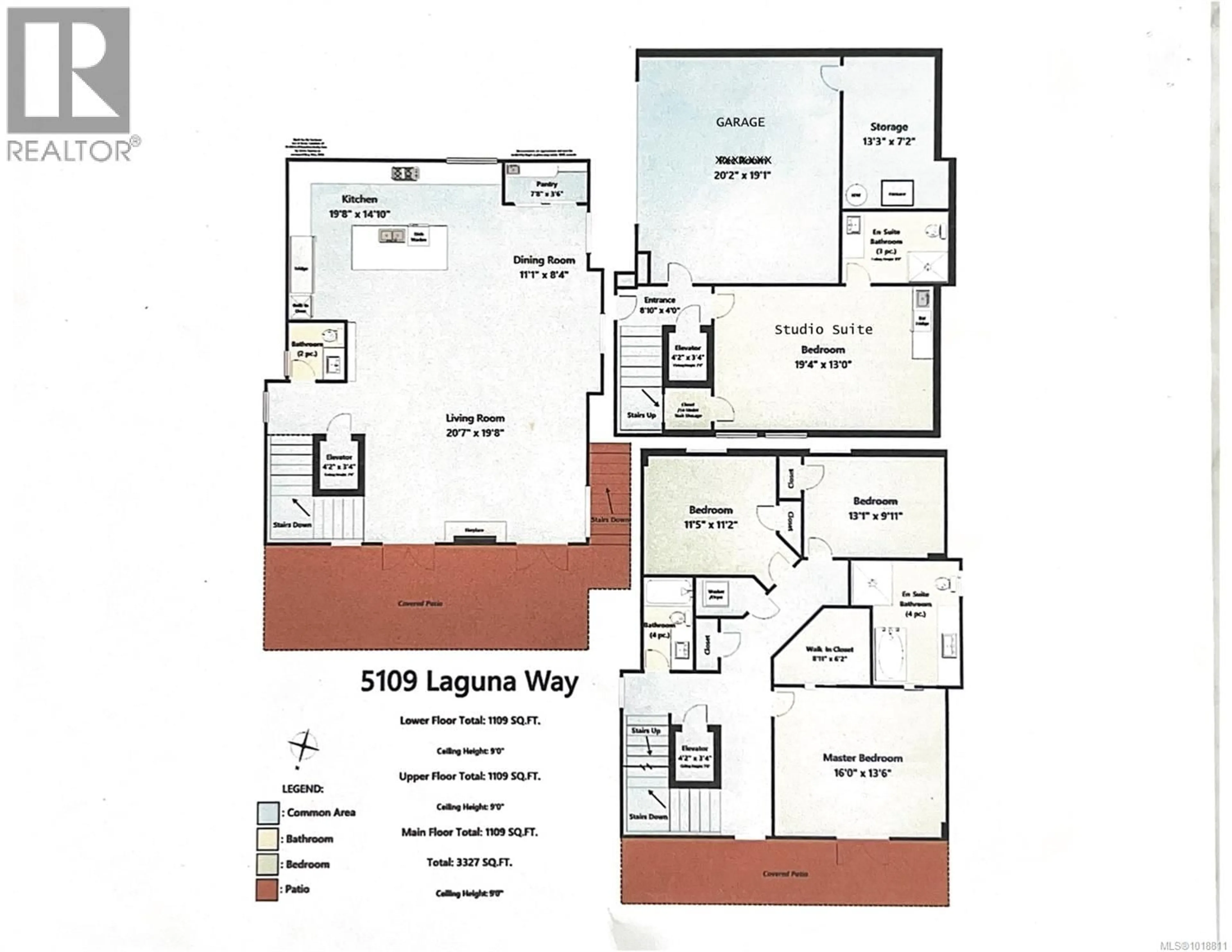 Floor plan for 5109 LAGUNA WAY, Nanaimo British Columbia V9T5L6
