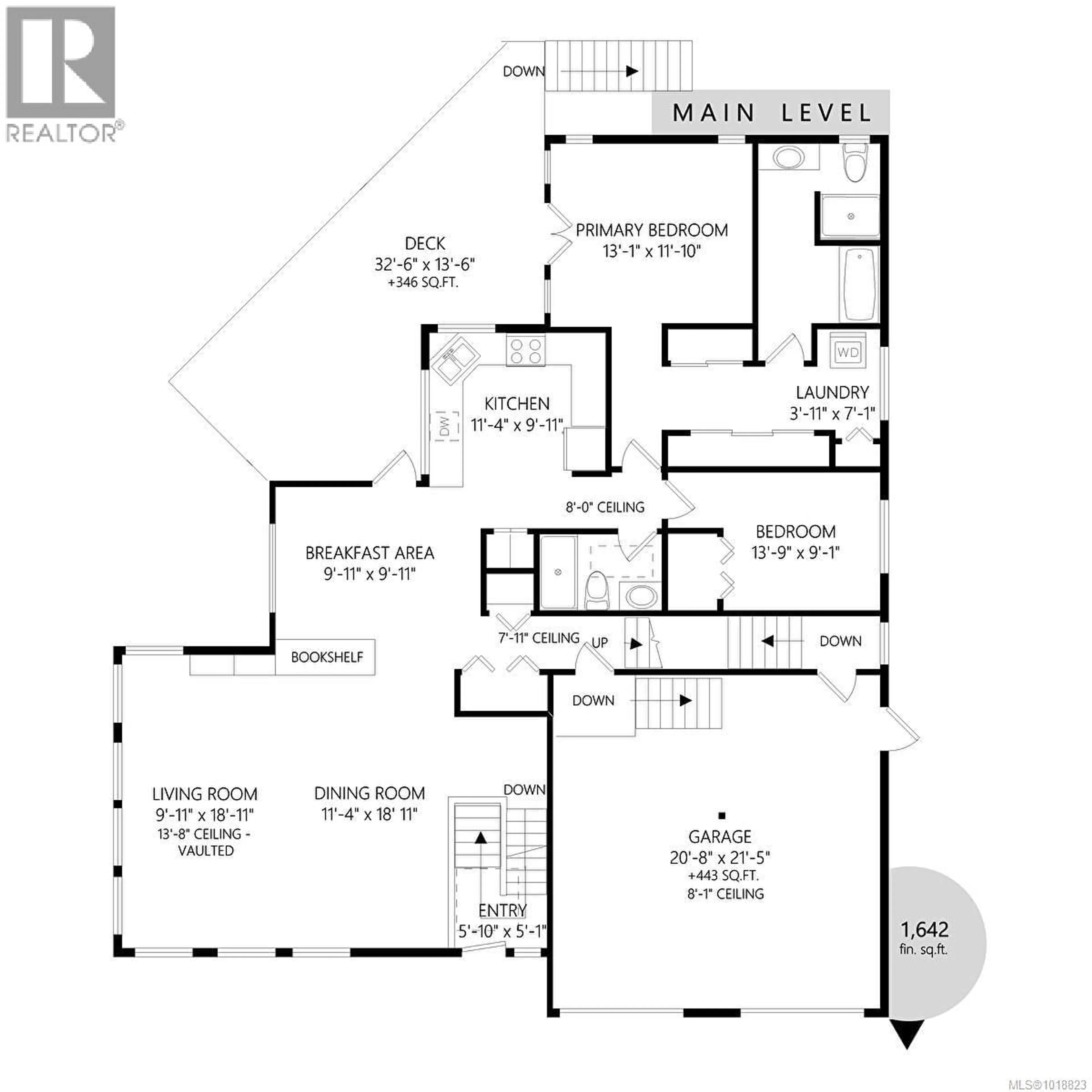Floor plan for 2375 GLENELLEN PLACE, Nanoose Bay British Columbia V9P9G3