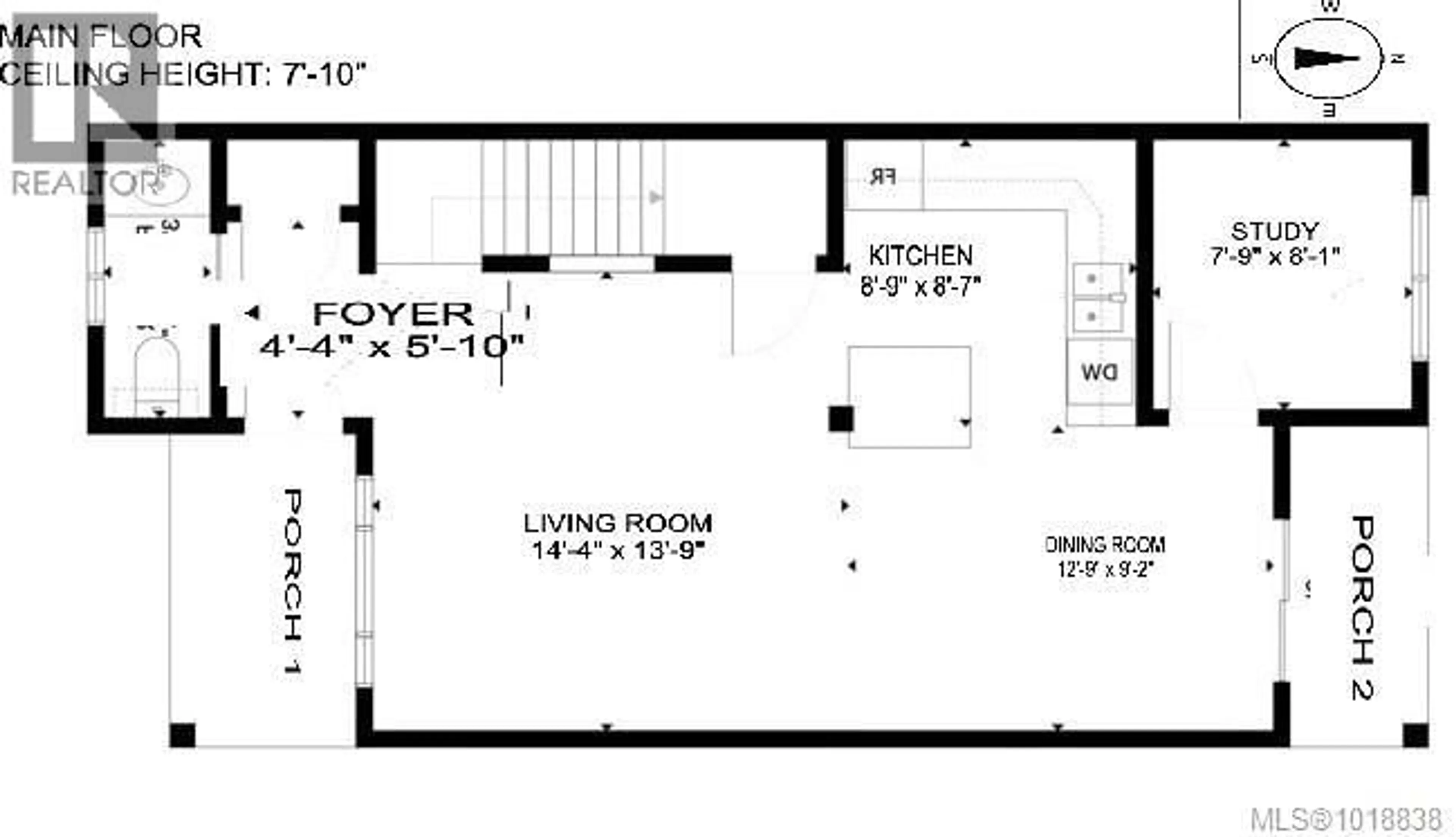 Floor plan for 4 - 730 JUBILEE STREET, Duncan British Columbia V9L1X8