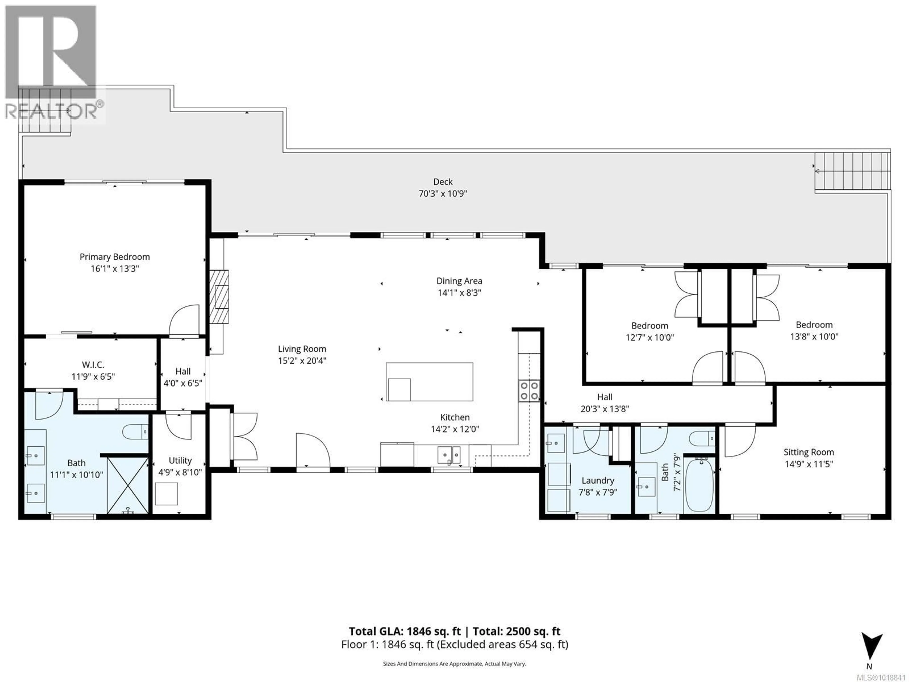 Floor plan for 5496 DEEP BAY DRIVE, Bowser British Columbia V0R1G9
