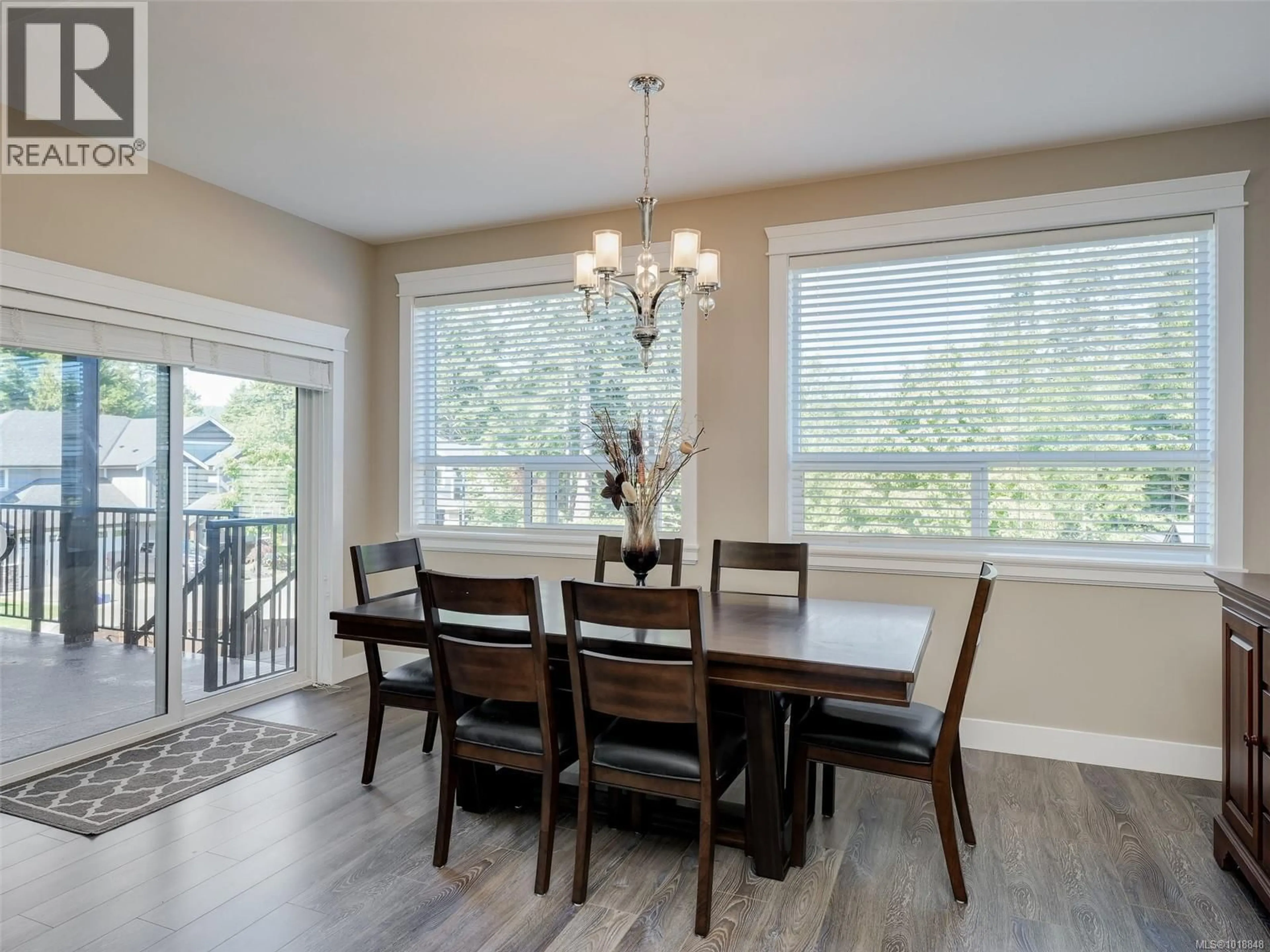 Dining room, wood/laminate floor for 3586 PRITCHARD CREEK ROAD, Langford British Columbia V9C0L1