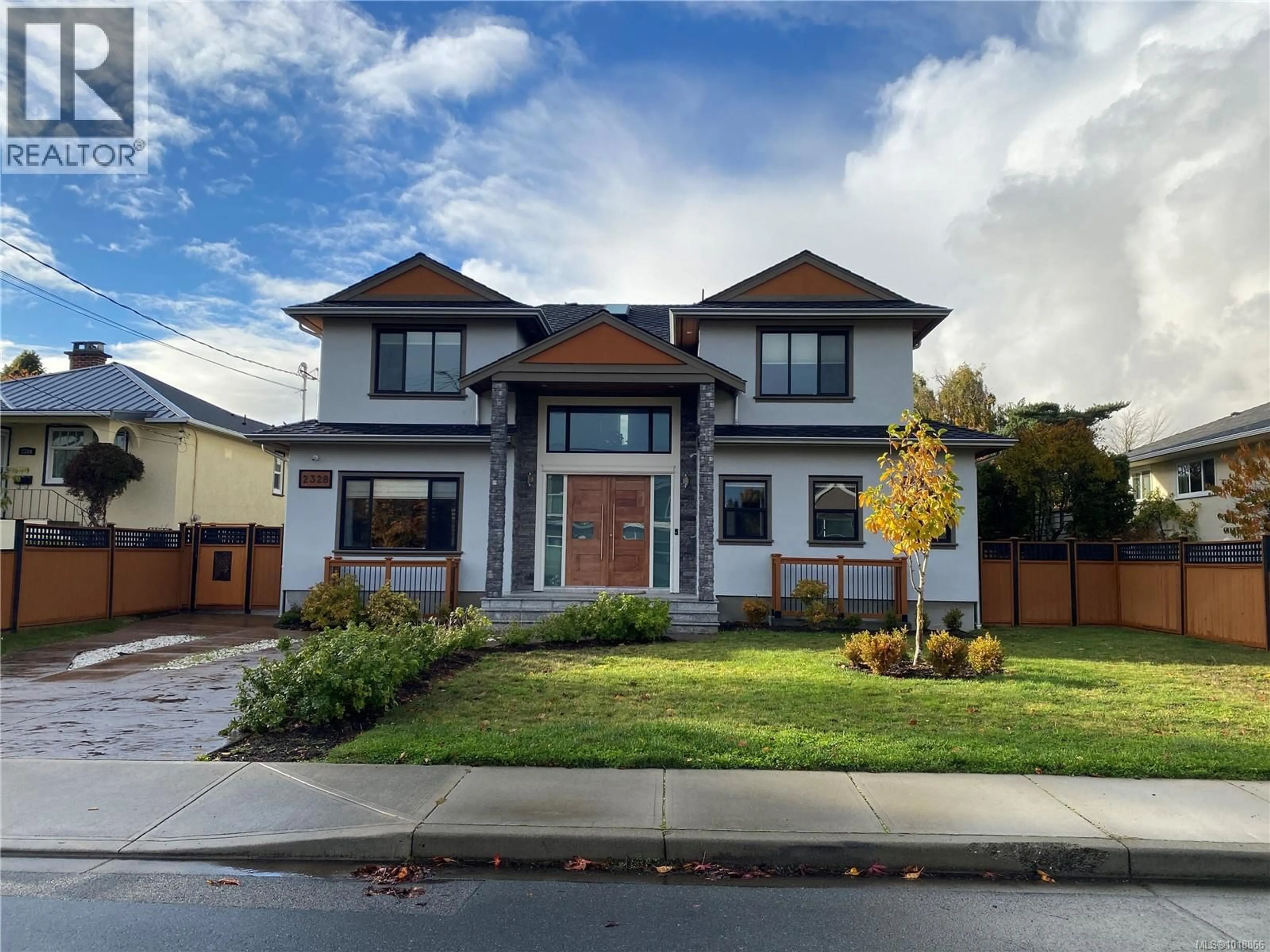 Home with brick exterior material, street for 2328 DUNLEVY STREET, Oak Bay British Columbia V8R5Y9