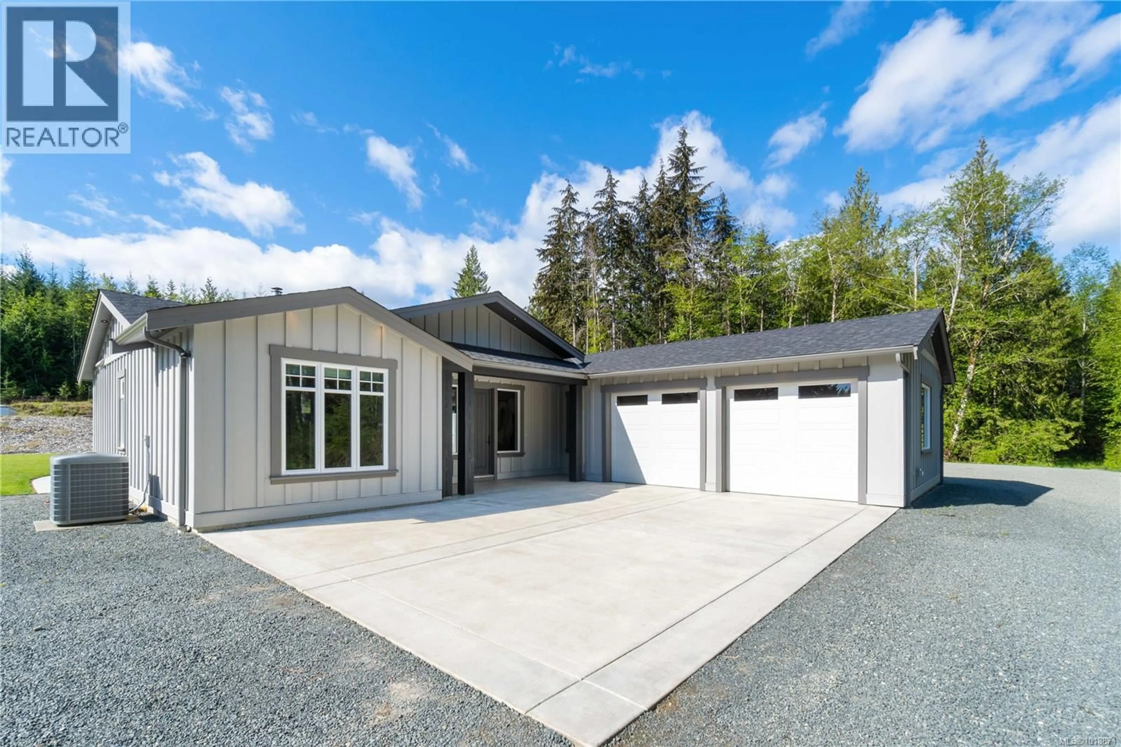 Home with vinyl exterior material, street for 1227 BURBANK ROAD, Qualicum Beach British Columbia V9K2J5
