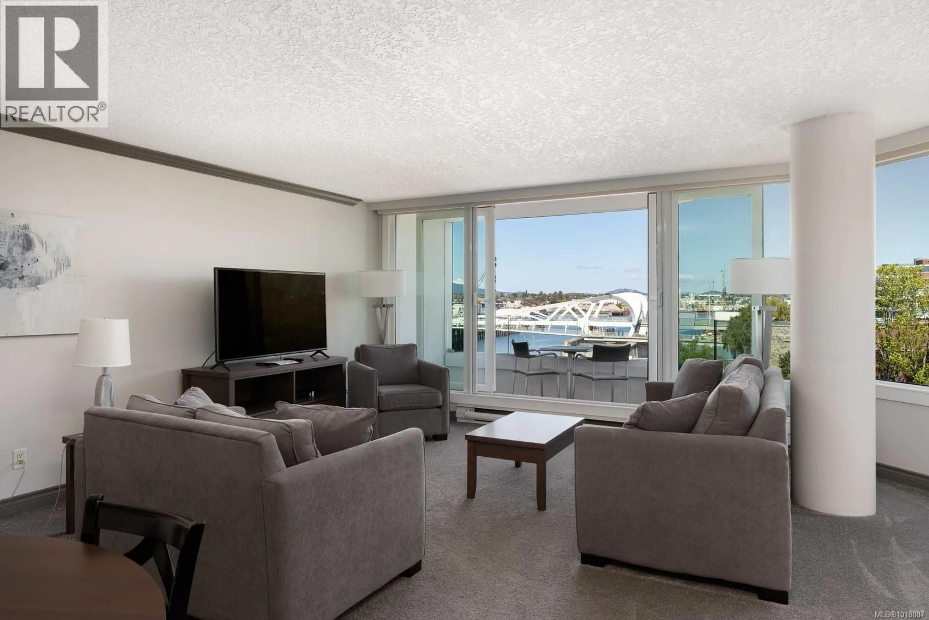 Living room with furniture, unknown for 401 - 1234 WHARF STREET, Victoria British Columbia V8W3H9