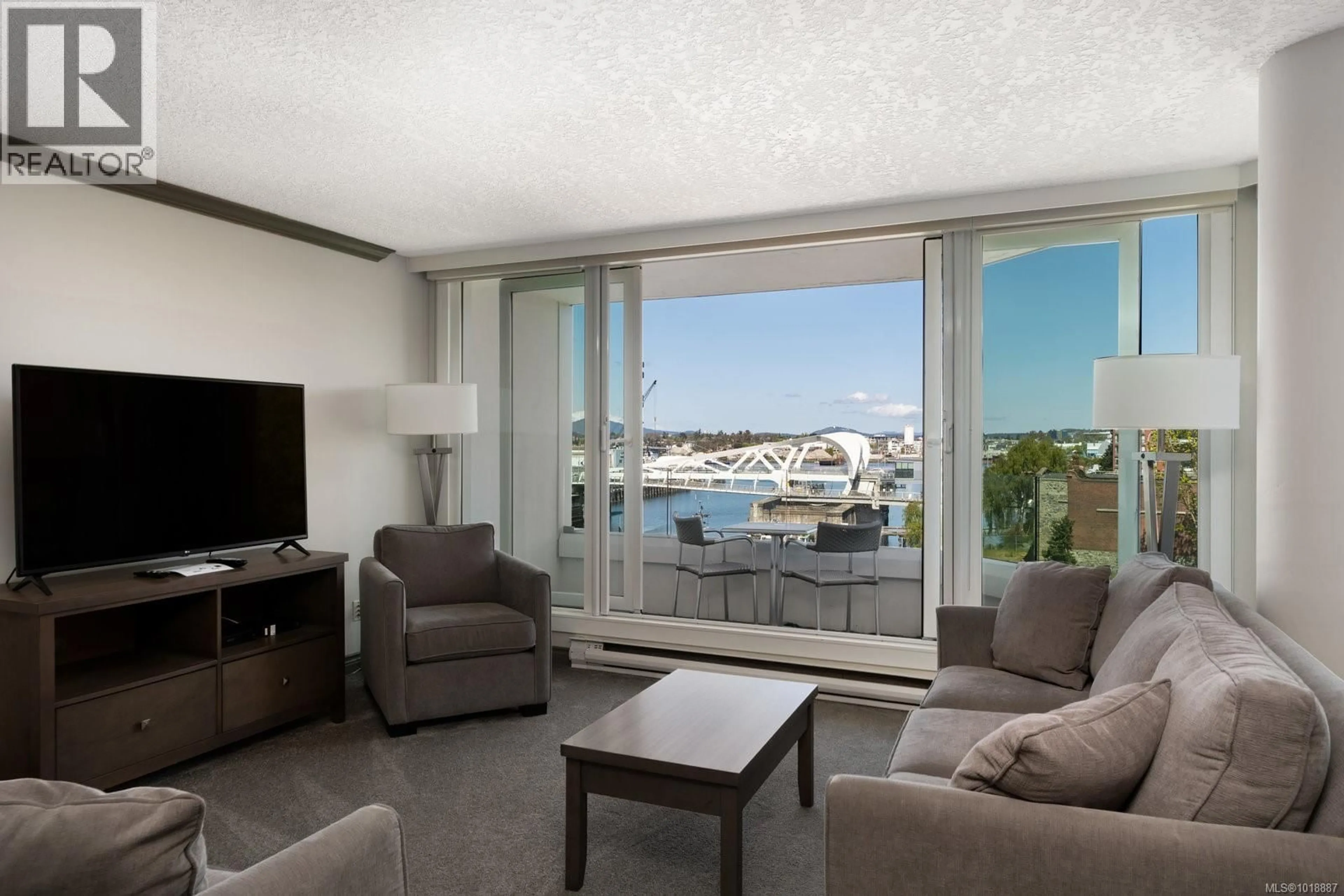 Living room with furniture, unknown for 401 - 1234 WHARF STREET, Victoria British Columbia V8W3H9