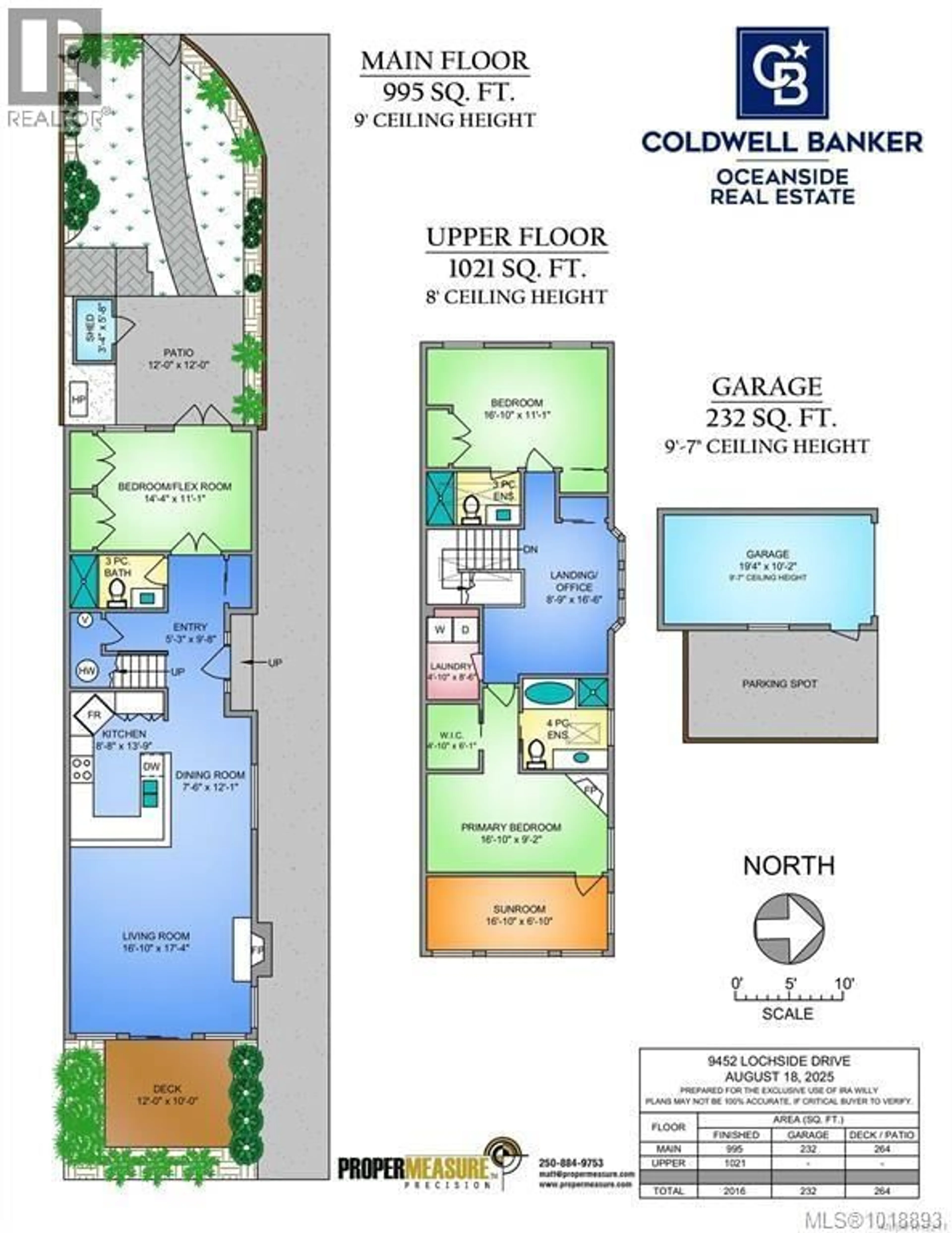 Floor plan for 9452 LOCHSIDE DRIVE, Sidney British Columbia V8L1N8