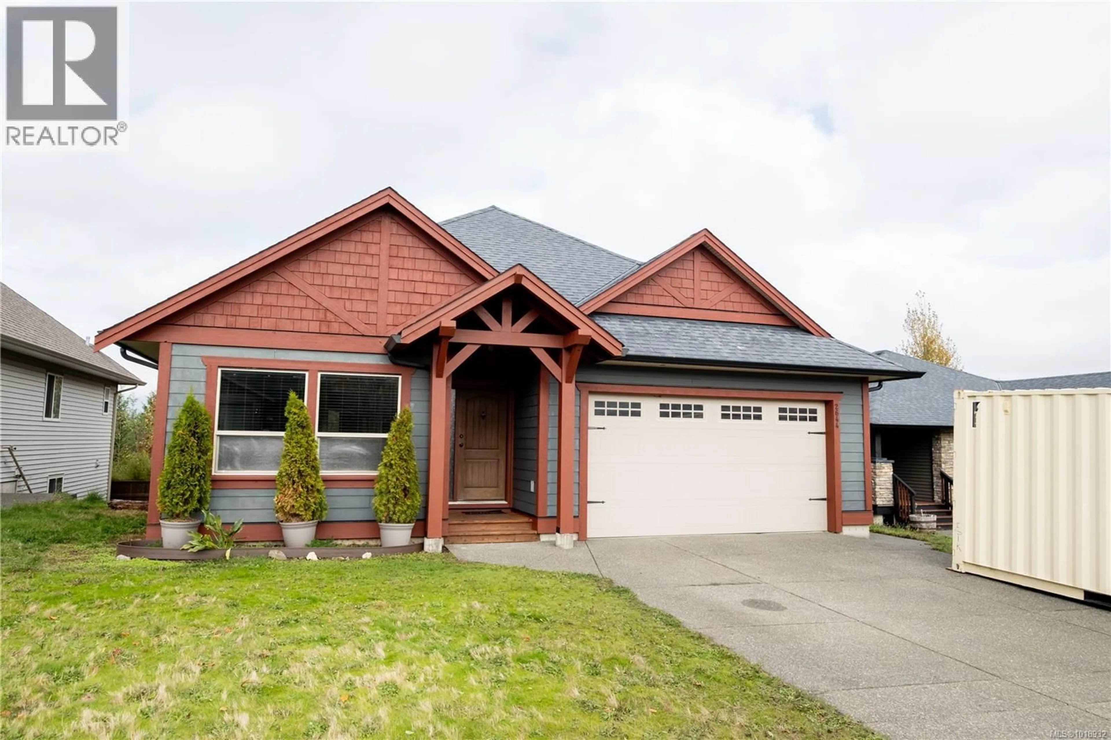 Home with brick exterior material, street for 2644 KENDAL AVENUE, Cumberland British Columbia V0R1S0