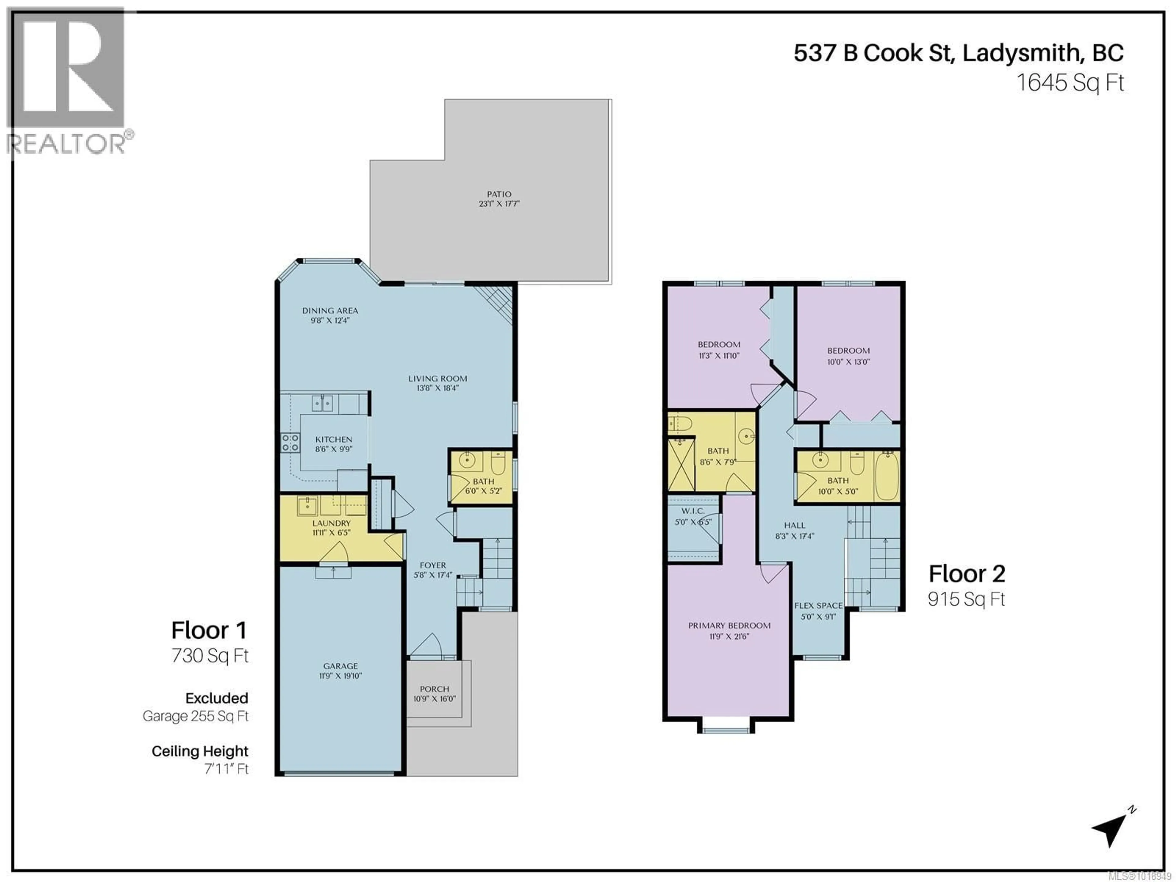 Floor plan for B - 537 COOK STREET, Ladysmith British Columbia V9G1P8