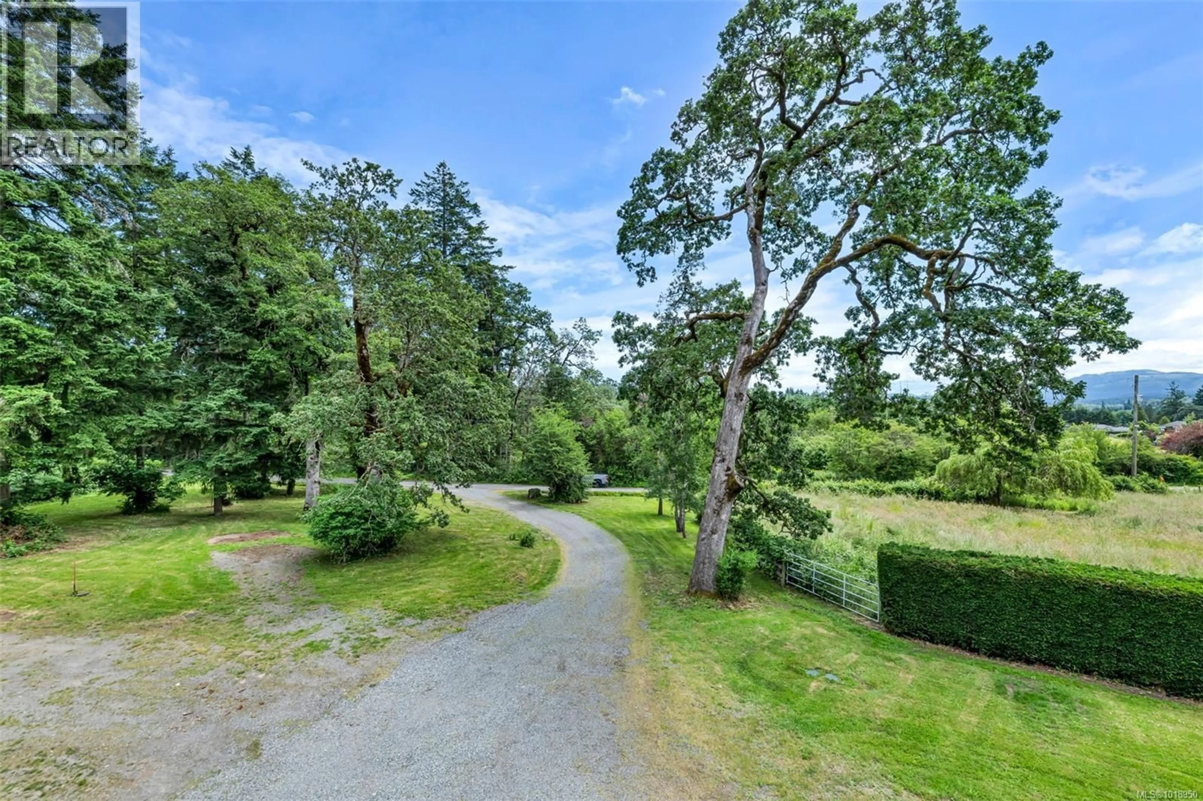 A pic from outside/outdoor area/front of a property/back of a property/a pic from drone, forest/trees view for 2375 TOWNEND ROAD, Duncan British Columbia V9L4L4