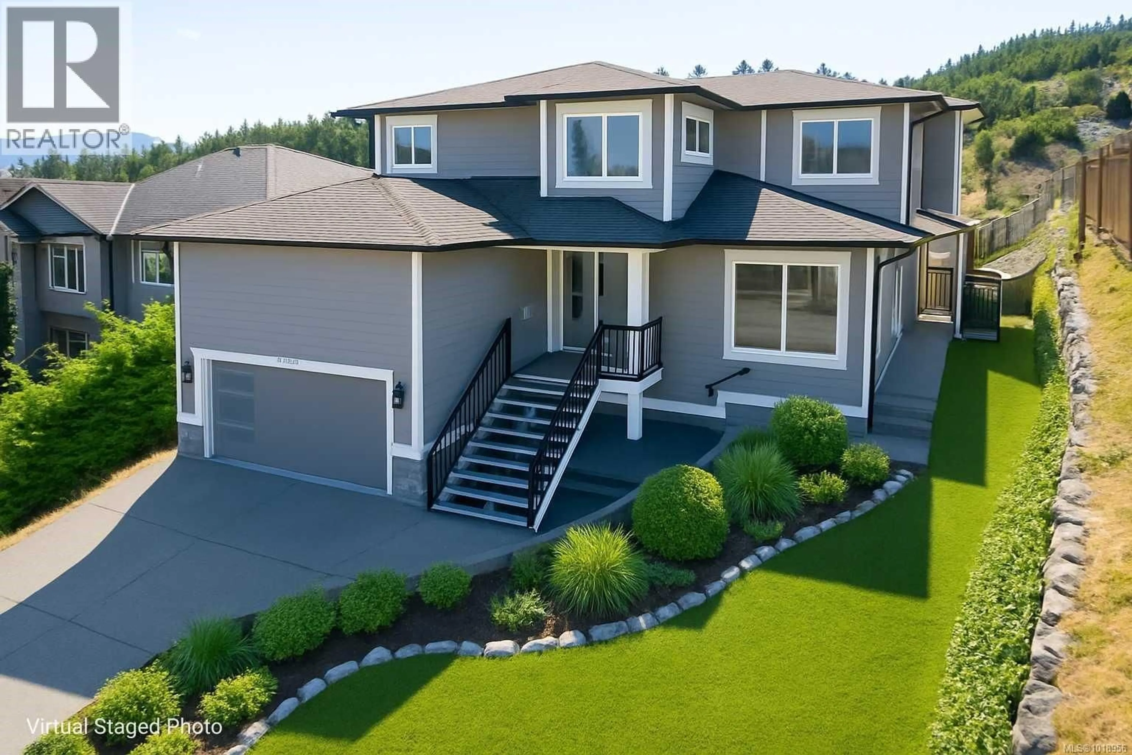 Home with vinyl exterior material, street for 6291 NEVILANE DRIVE, Duncan British Columbia V9L0G1