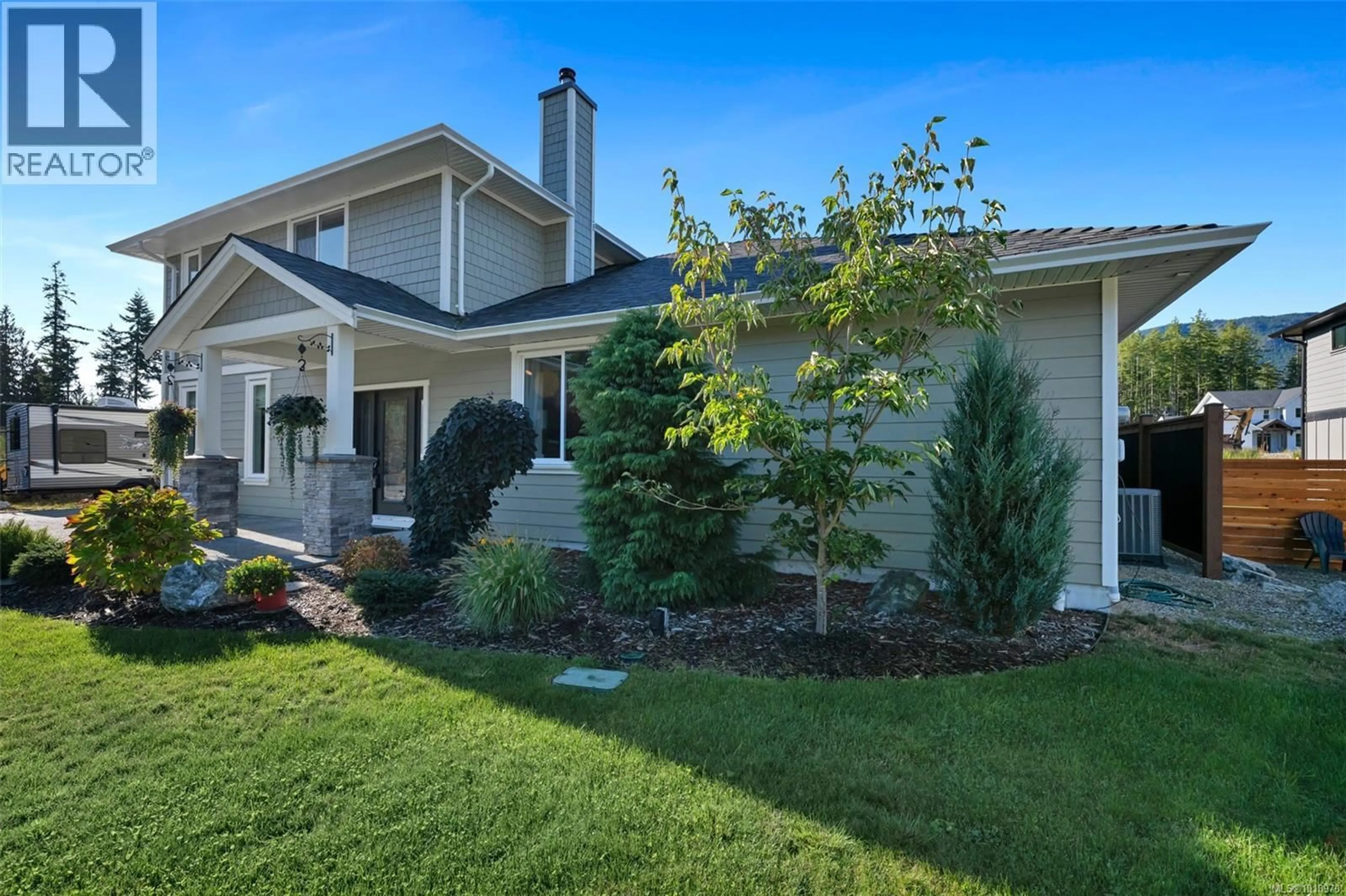 Home with vinyl exterior material, street for 168 EDGEWOOD DRIVE, Lake Cowichan British Columbia V0R2G0