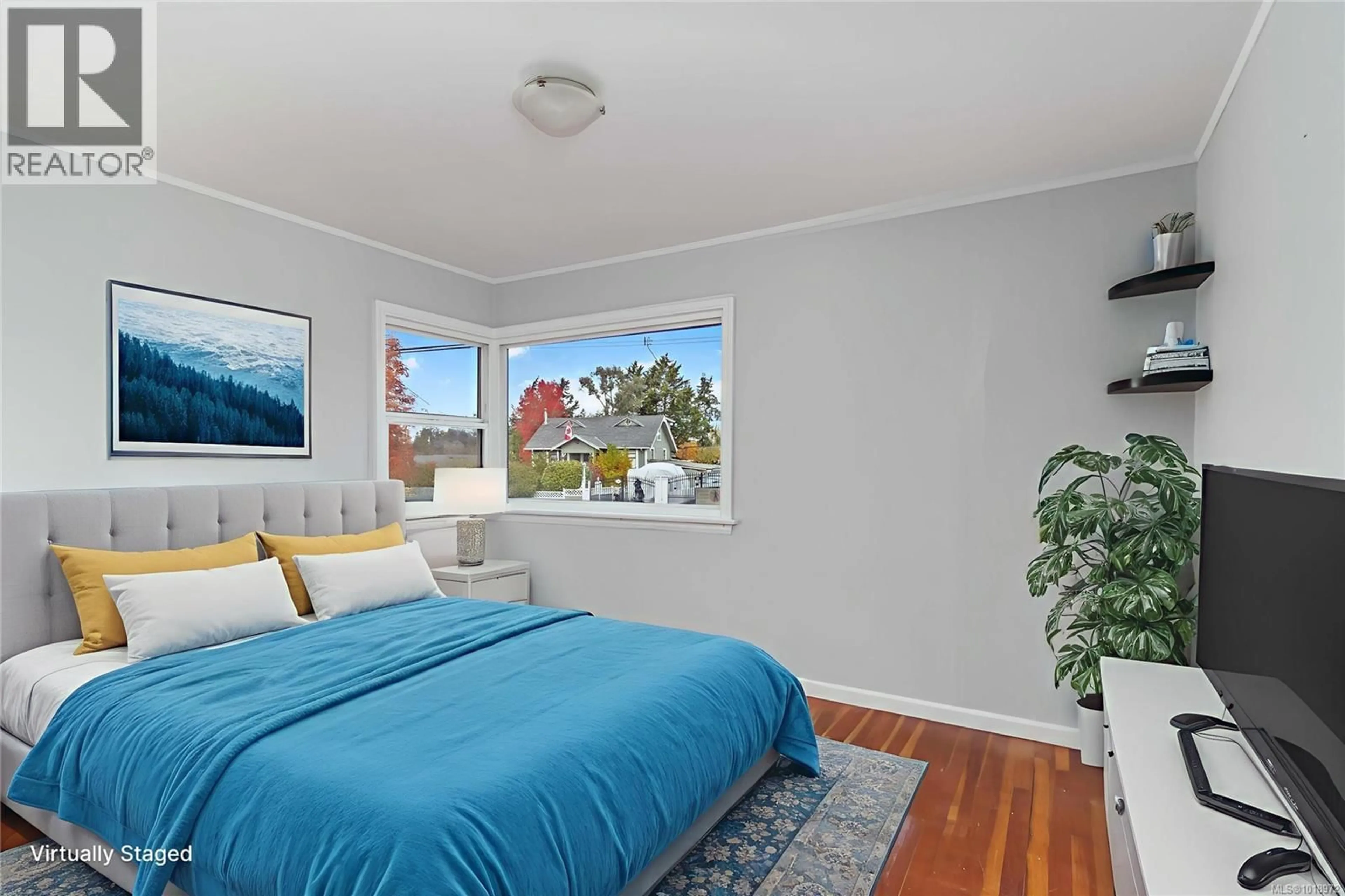 Bedroom with bed, unknown for 21 HAMPTON ROAD, Saanich British Columbia V8Z1G5