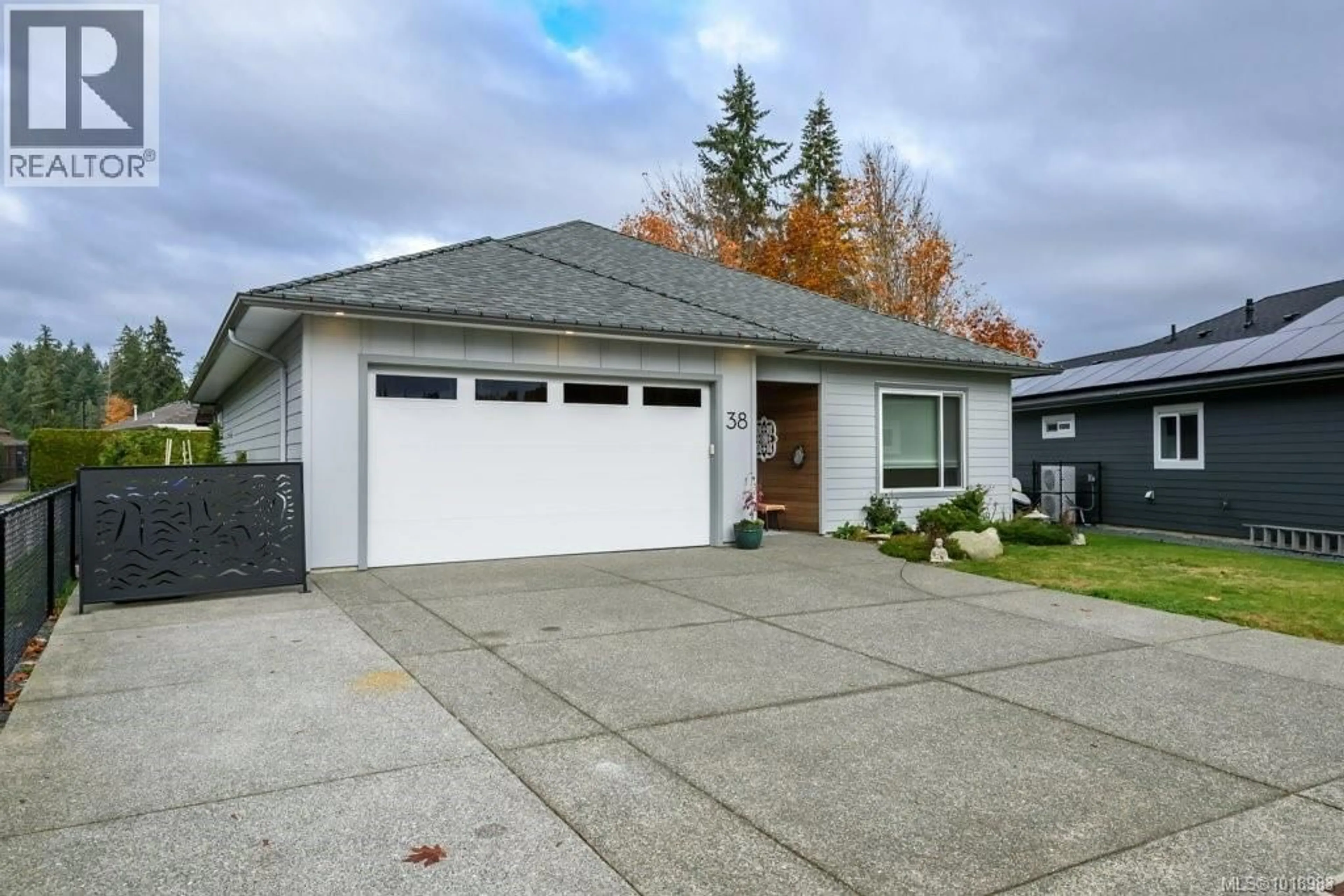 Home with vinyl exterior material, street for 38 GRAYHAWK PLACE, Courtenay British Columbia V9N0G1