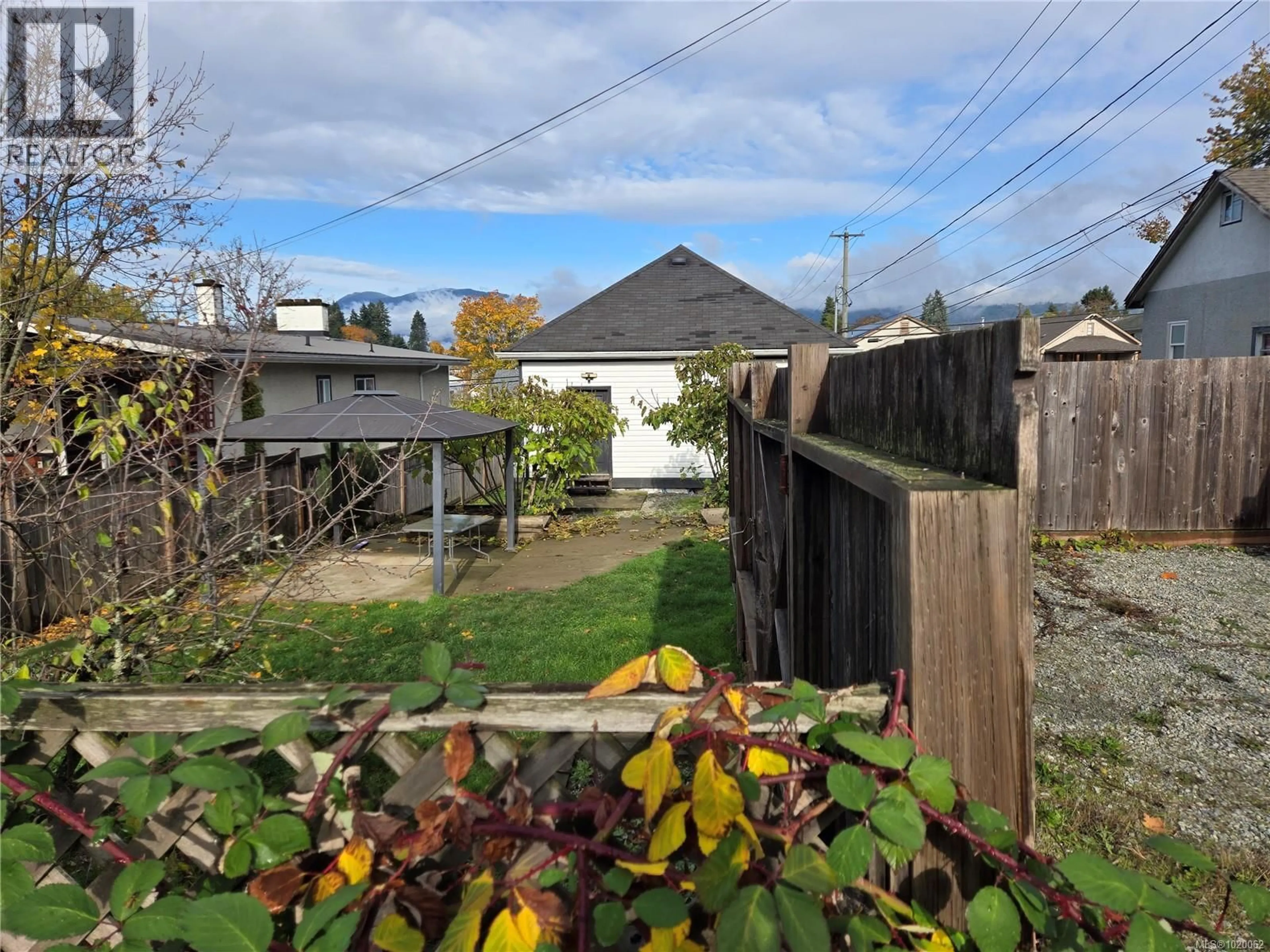 A pic from outside/outdoor area/front of a property/back of a property/a pic from drone, street for 4764 BURDE STREET, Port Alberni British Columbia V9Y3J8