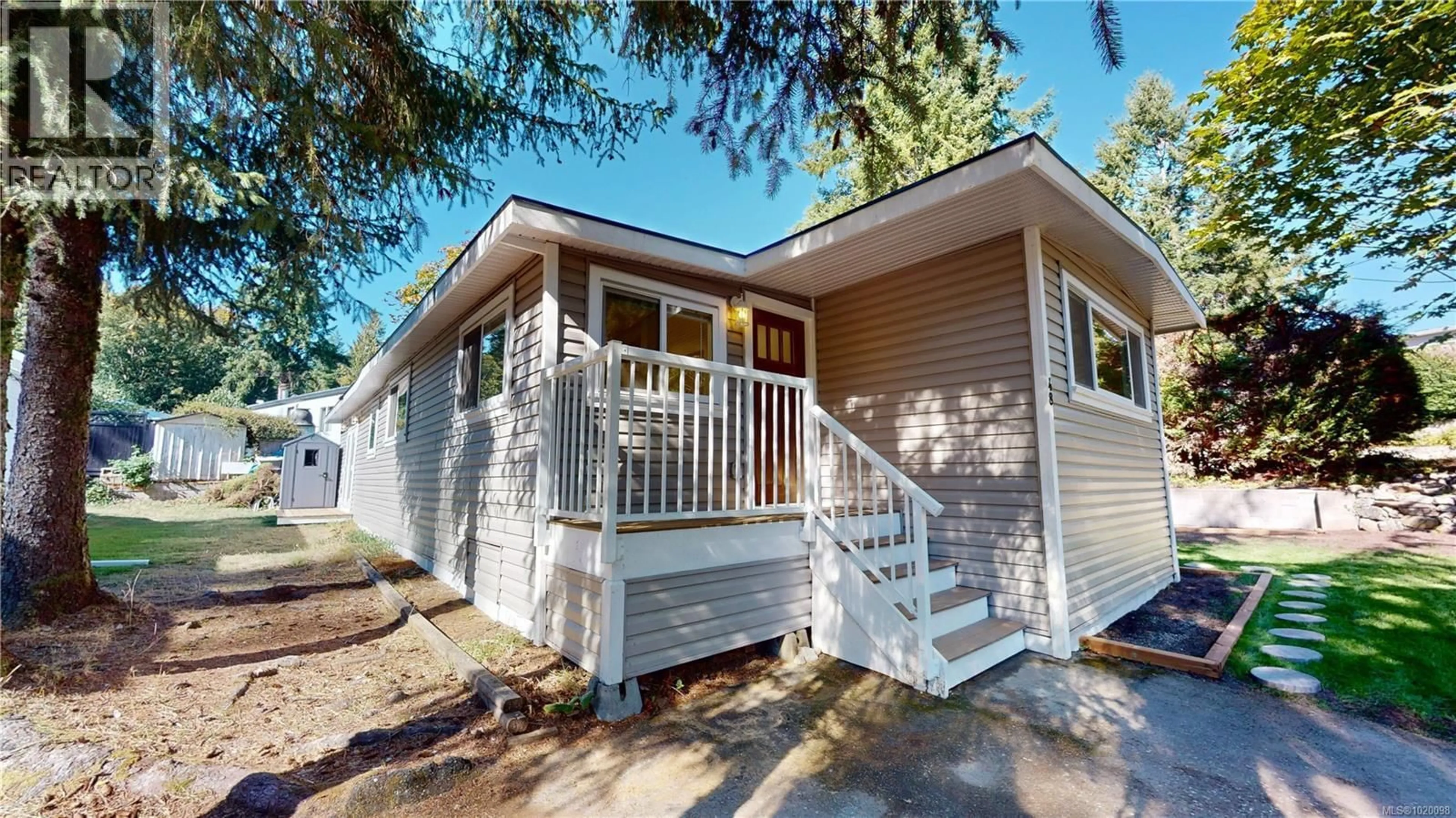 Home with vinyl exterior material, street for 48 - 2785 WALLBANK ROAD, Shawnigan Lake British Columbia V8H2A5
