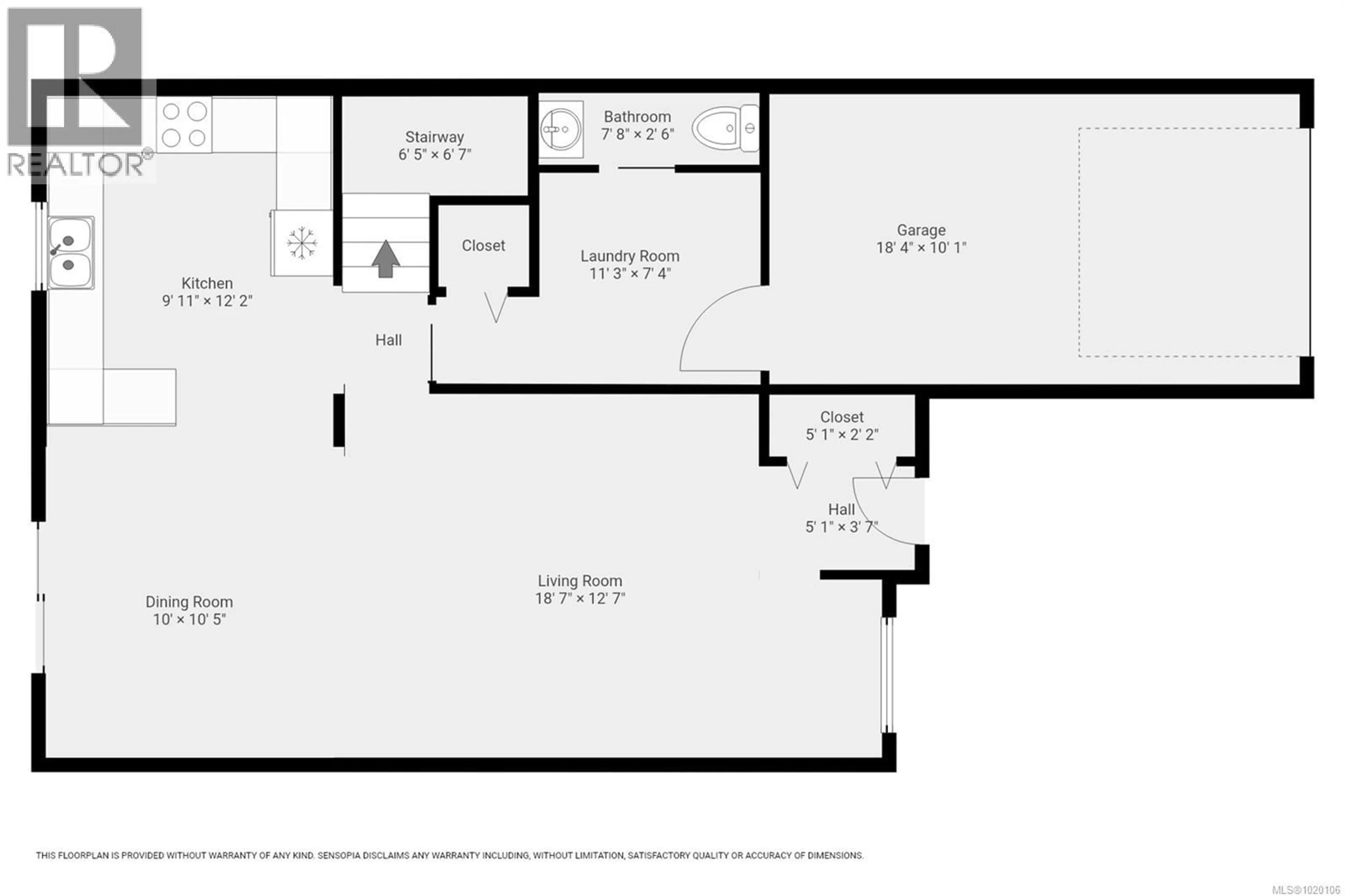 Floor plan for 17 - 772 ROBRON ROAD, Campbell River British Columbia V9W7X9