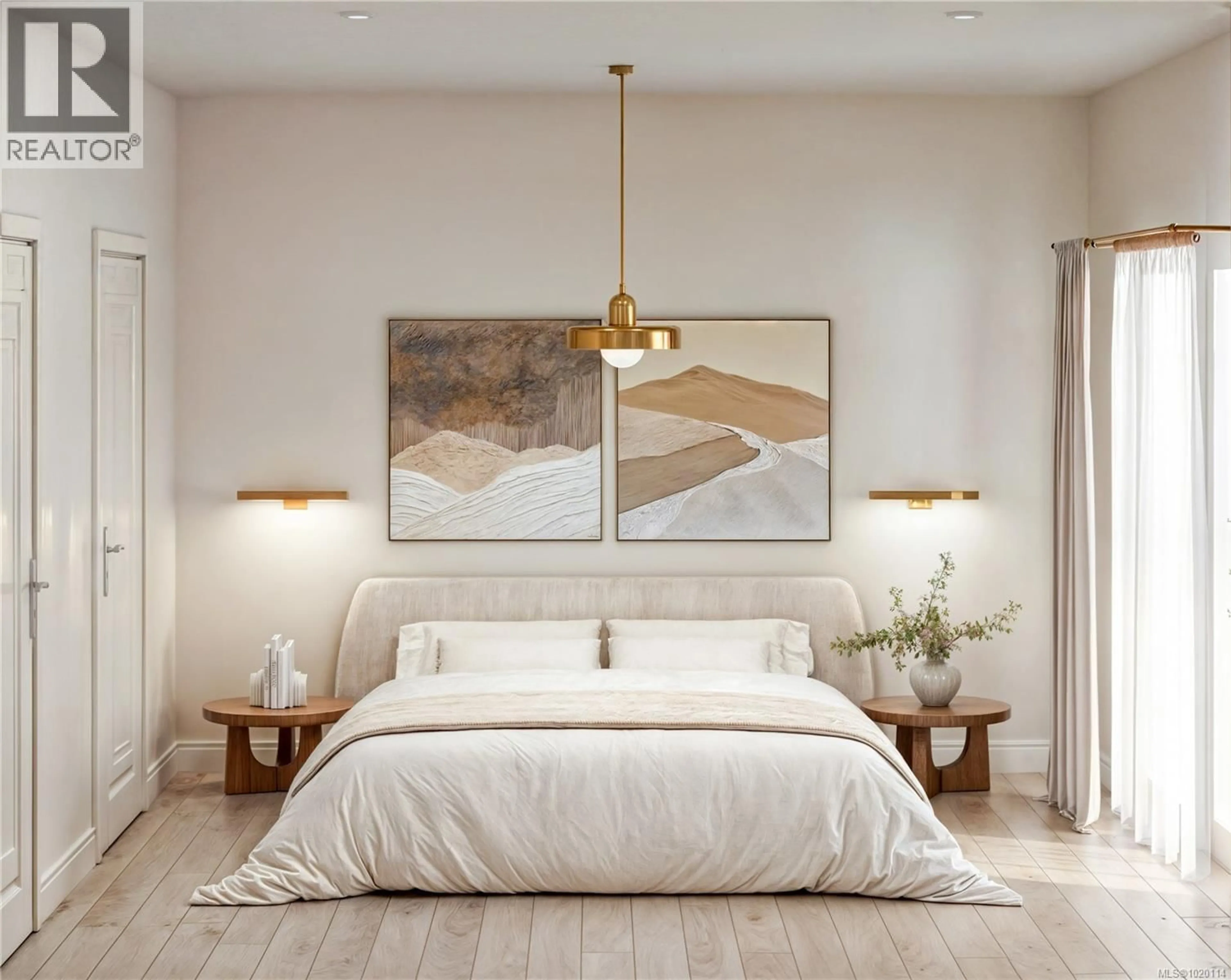 Bedroom with bed, unknown for 304 - 7815 WALLACE DRIVE, Central Saanich British Columbia V8M2B1