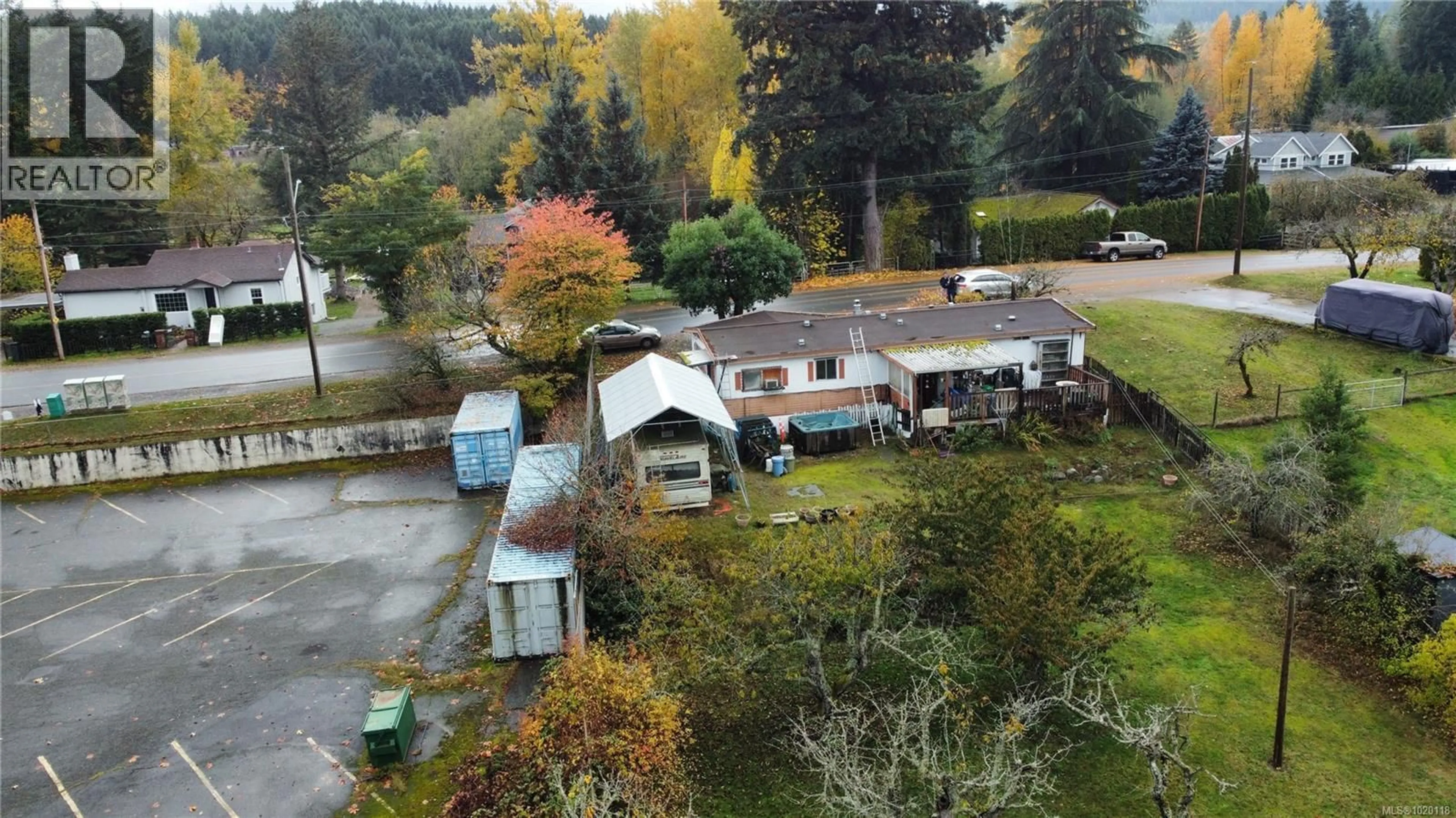A pic from outside/outdoor area/front of a property/back of a property/a pic from drone, unknown for 4991 CHRISTIE ROAD, Ladysmith British Columbia V9G1J3