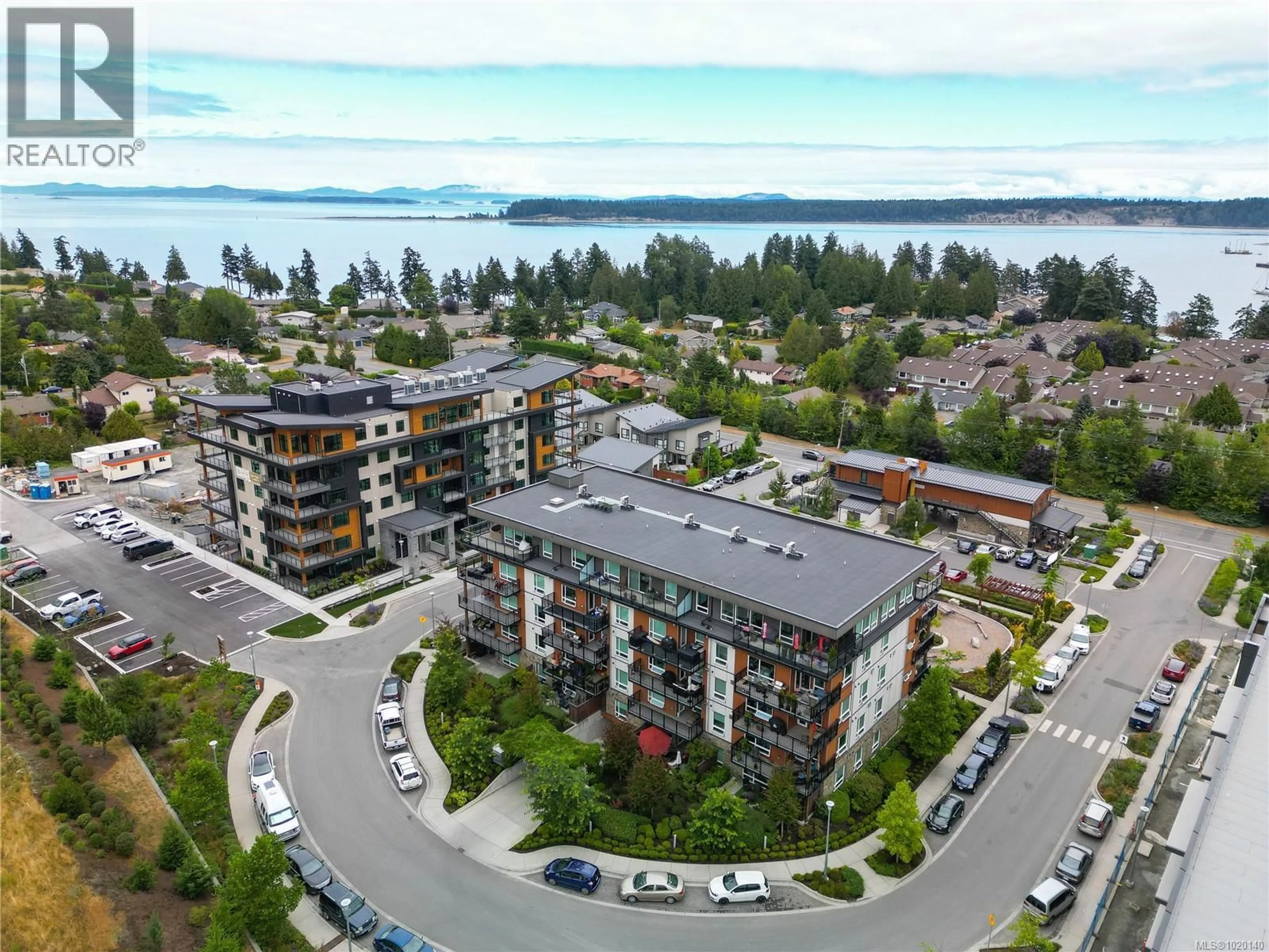 A pic from outside/outdoor area/front of a property/back of a property/a pic from drone, unknown for 301 - 2520 HACKETT CRESCENT, Central Saanich British Columbia V8M0B9