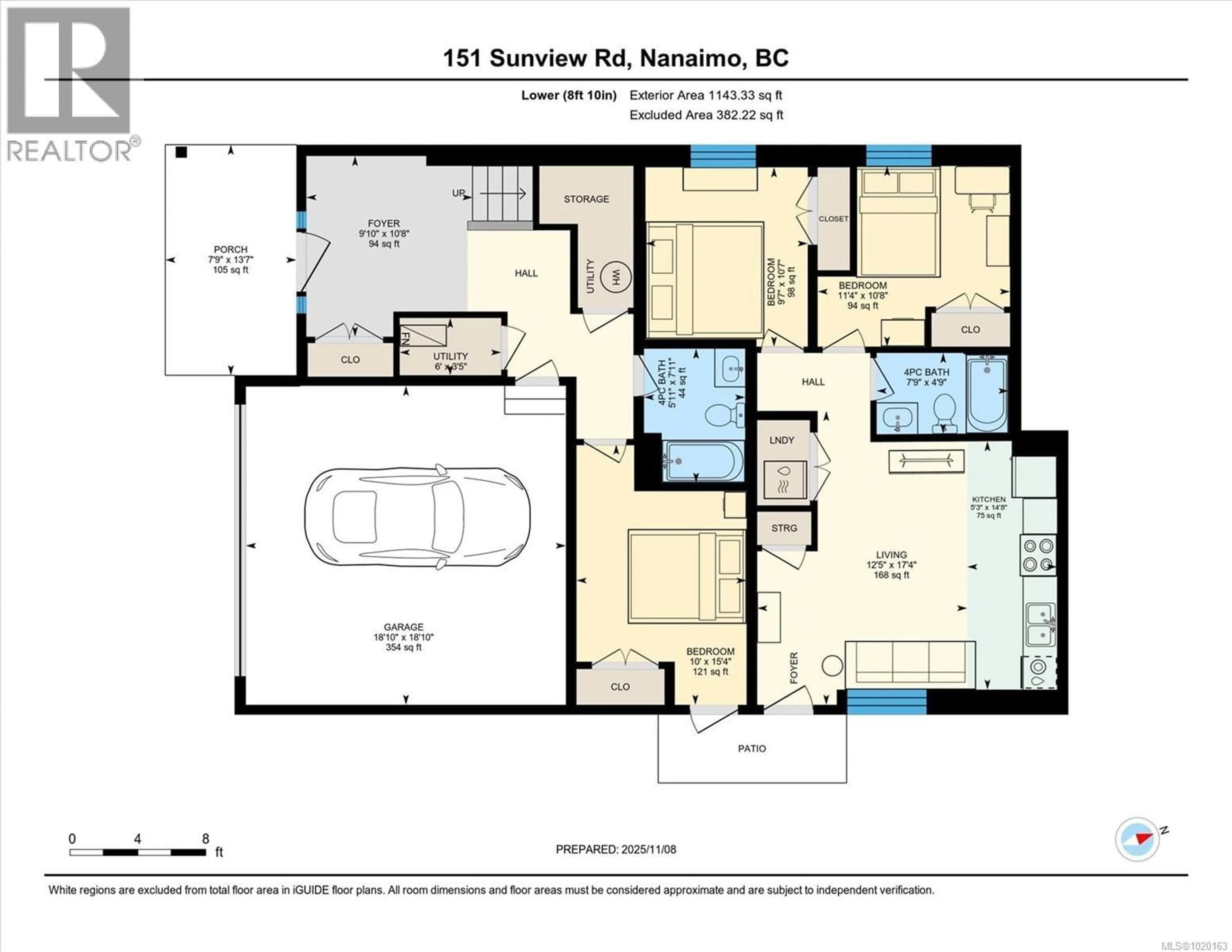 Floor plan for 151 SUNVIEW ROAD, Nanaimo British Columbia V9T0M6