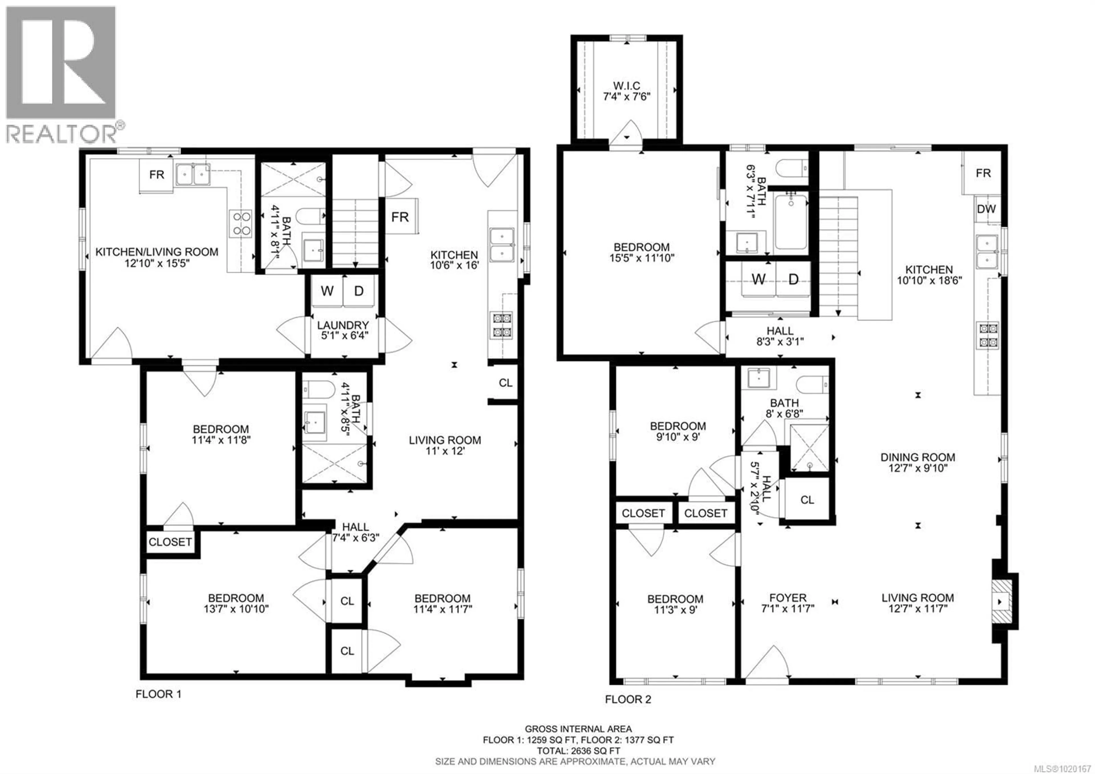 Floor plan for 2710 VICTOR STREET, Victoria British Columbia V8R4E4