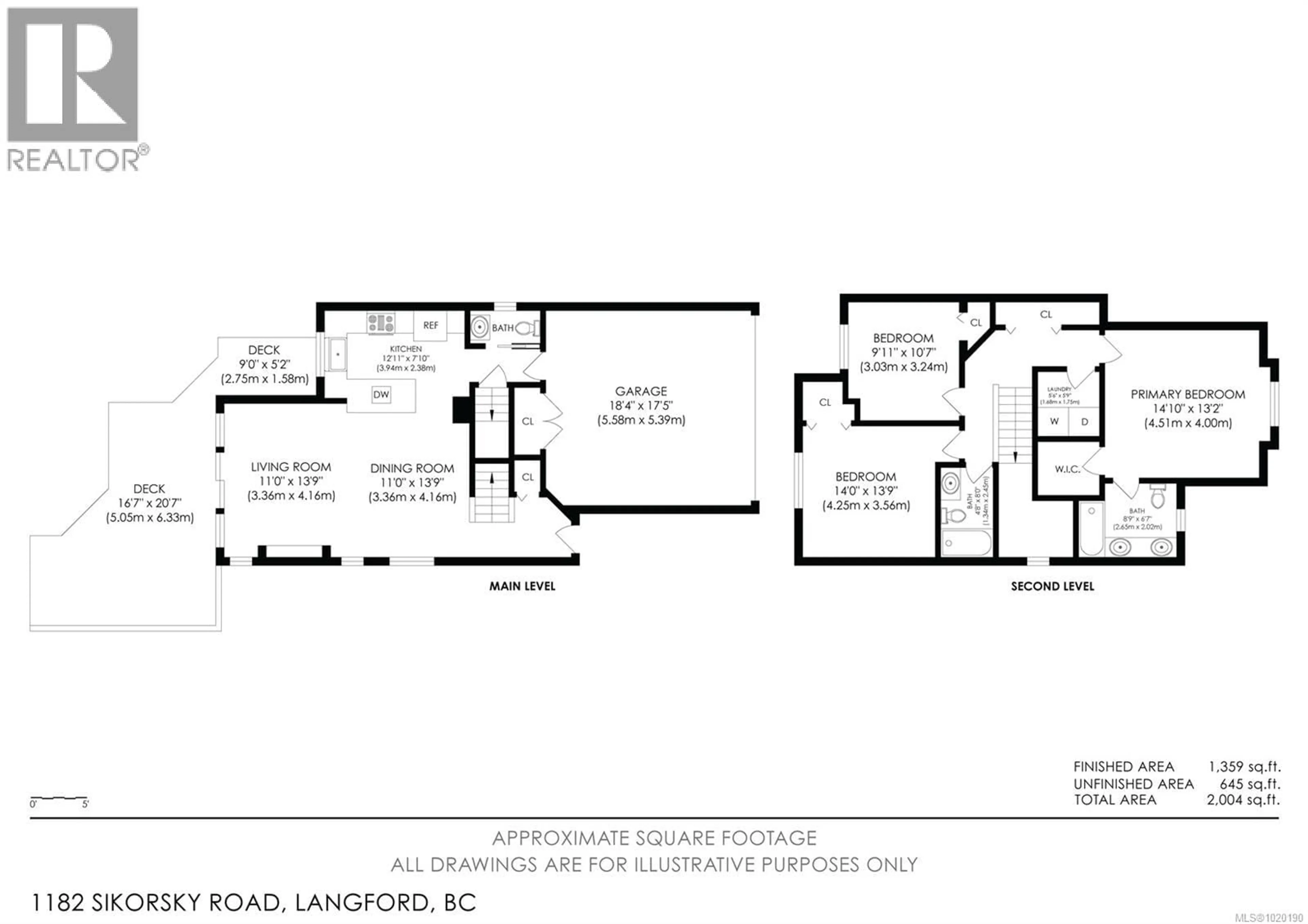Floor plan for 1182 SIKORSKY ROAD, Langford British Columbia V9B0M7