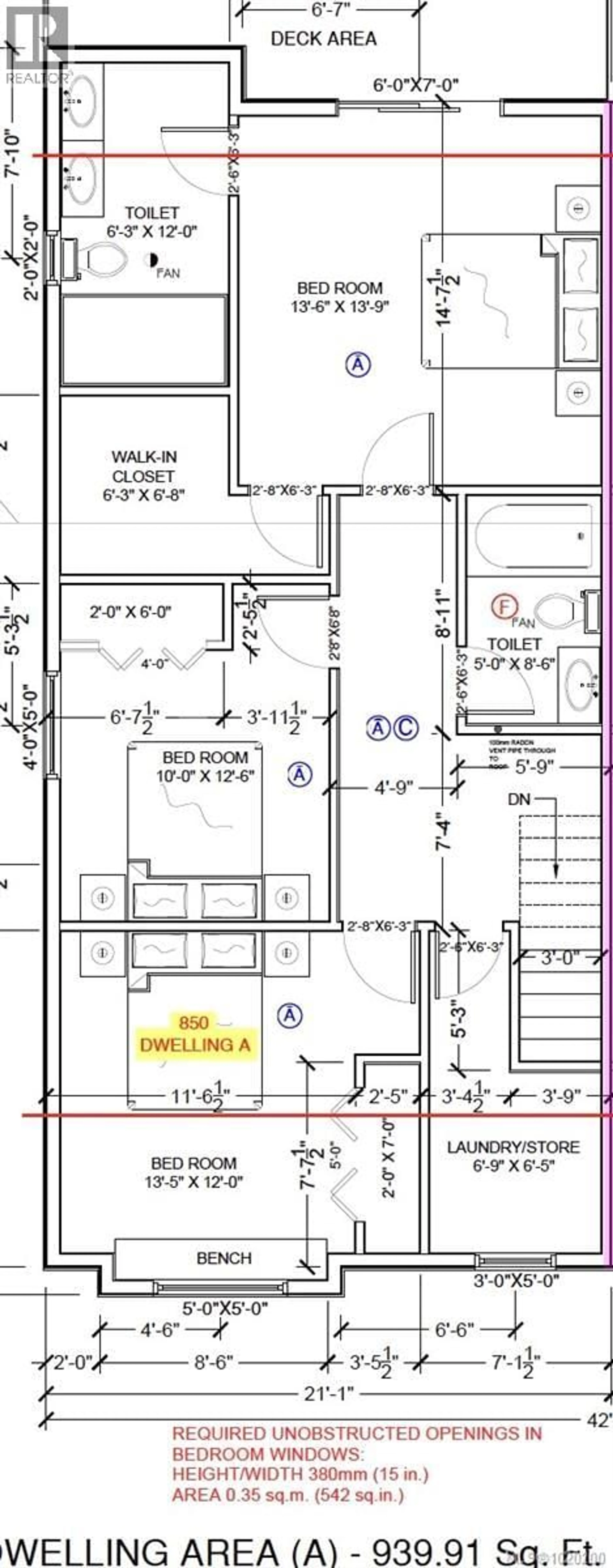 Floor plan for 850 SUNDERLAND AVENUE, Nanaimo British Columbia V9S4Z4