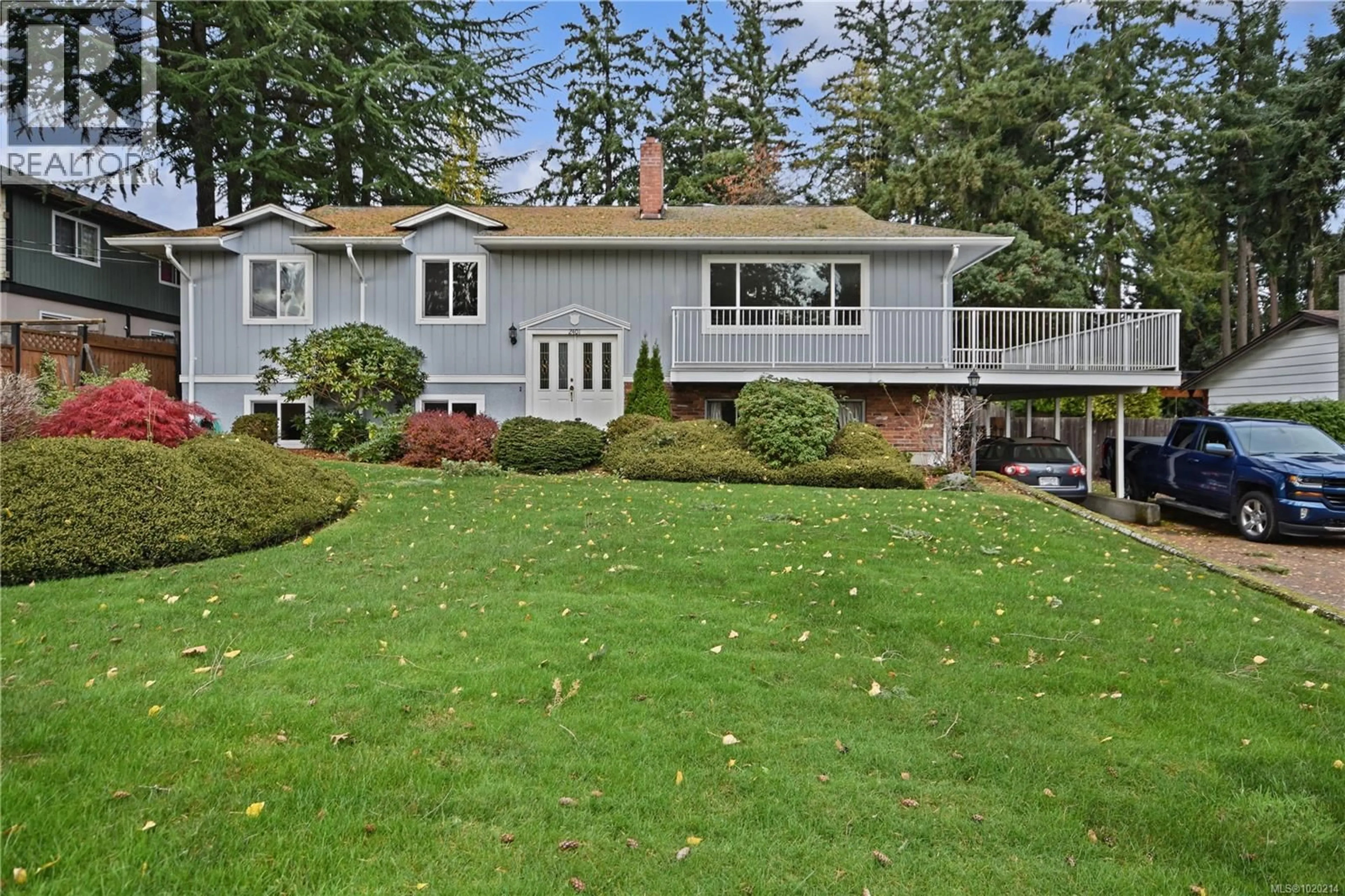 Home with vinyl exterior material, unknown for 2401 COSGROVE CRESCENT, Nanaimo British Columbia V9S3N9