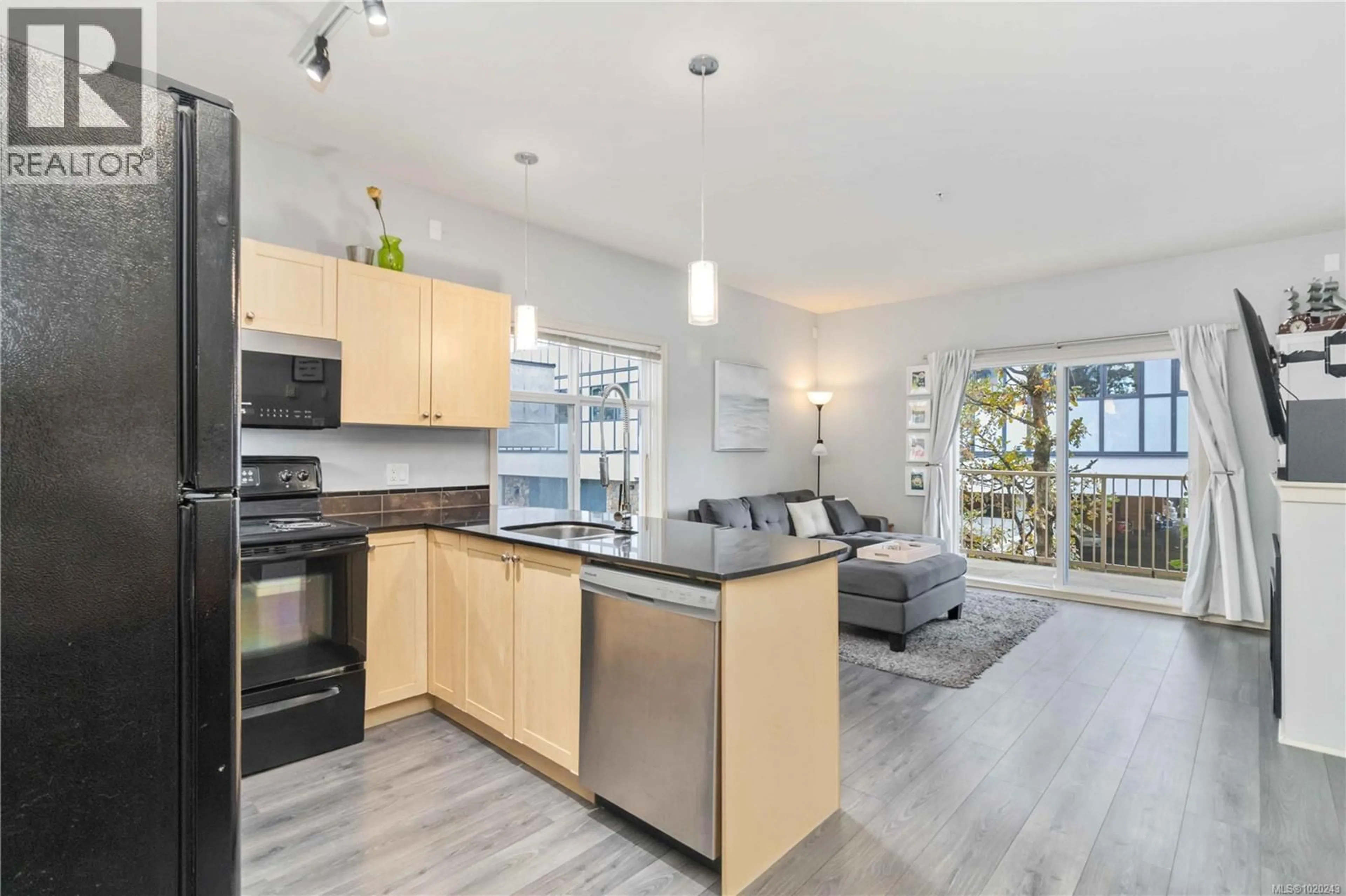 Open concept kitchen, unknown for 201 - 821 GOLDSTREAM AVENUE, Langford British Columbia V9B2X8