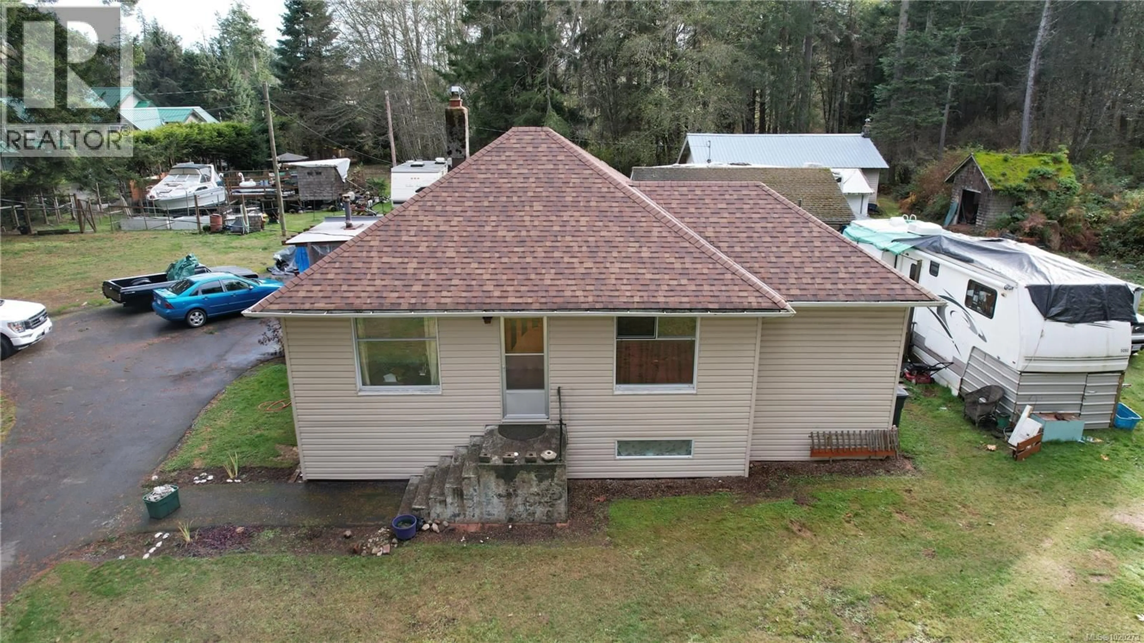 A pic from outside/outdoor area/front of a property/back of a property/a pic from drone, building for 7093 WEST COAST ROAD, Sooke British Columbia V9Z0S1