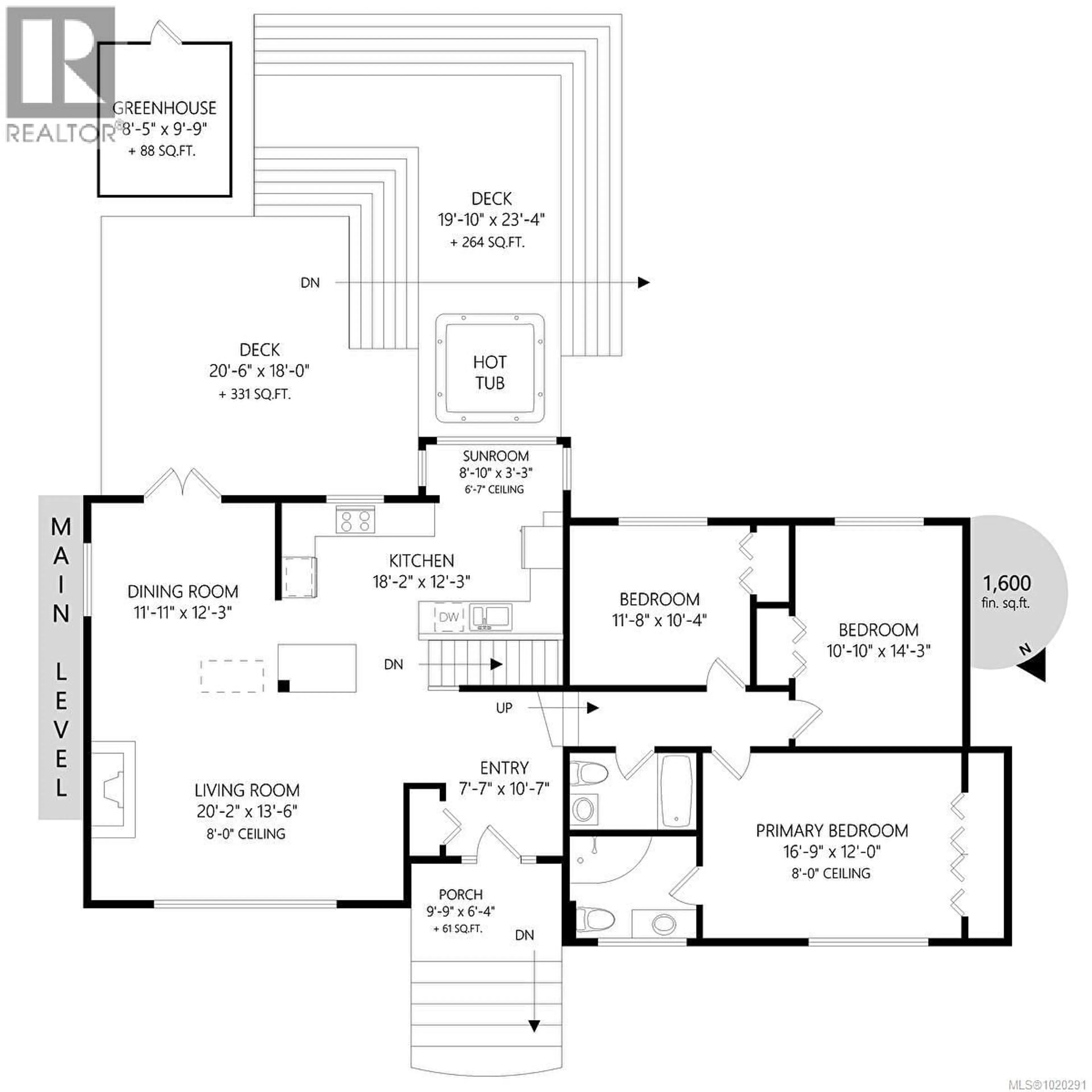 Floor plan for 4725 TREETOP HEIGHTS, Saanich British Columbia V8Y1E3
