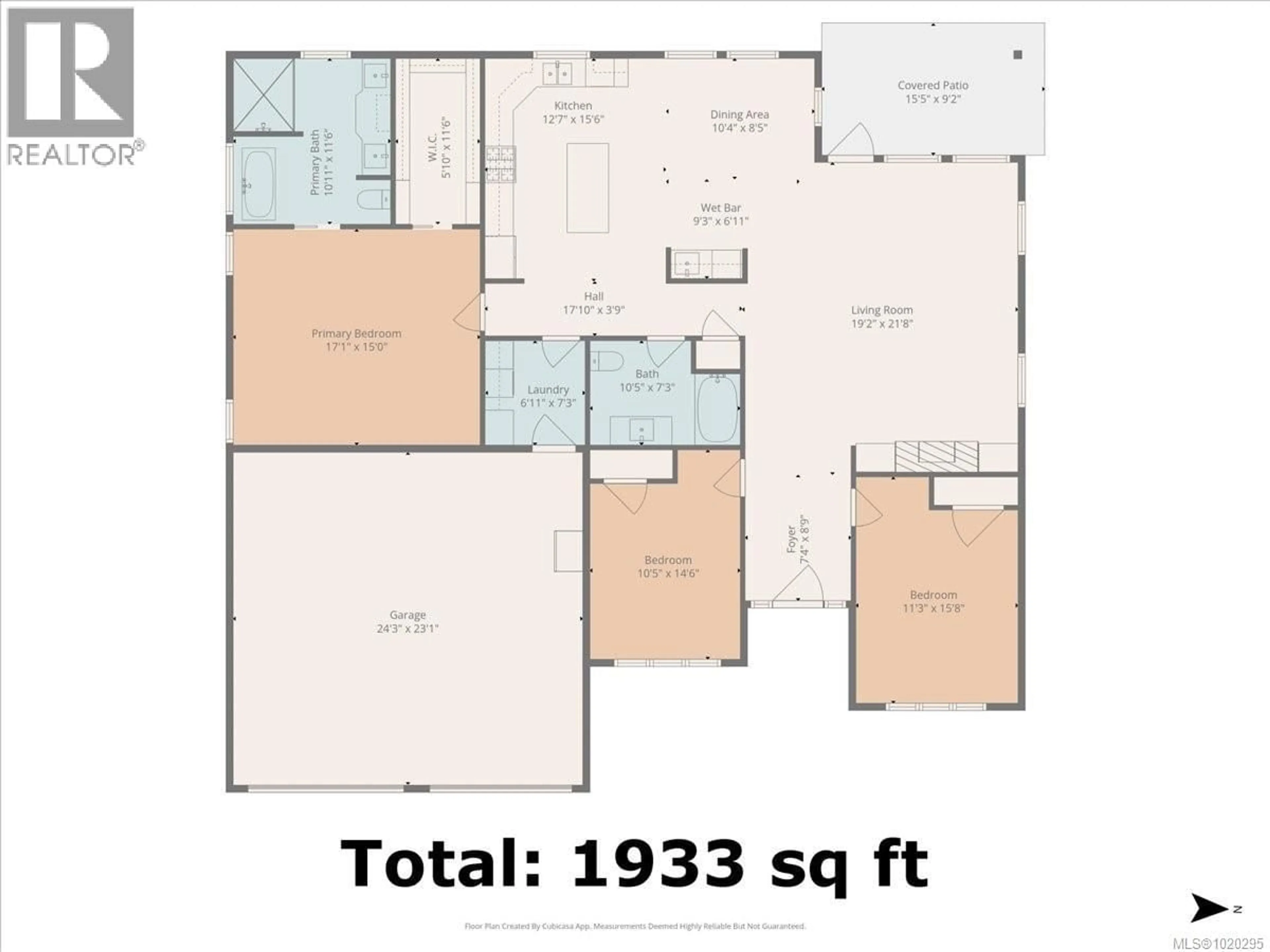 Floor plan for 5548 WOODLAND CRESCENT WEST, Port Alberni British Columbia V9Y8E6