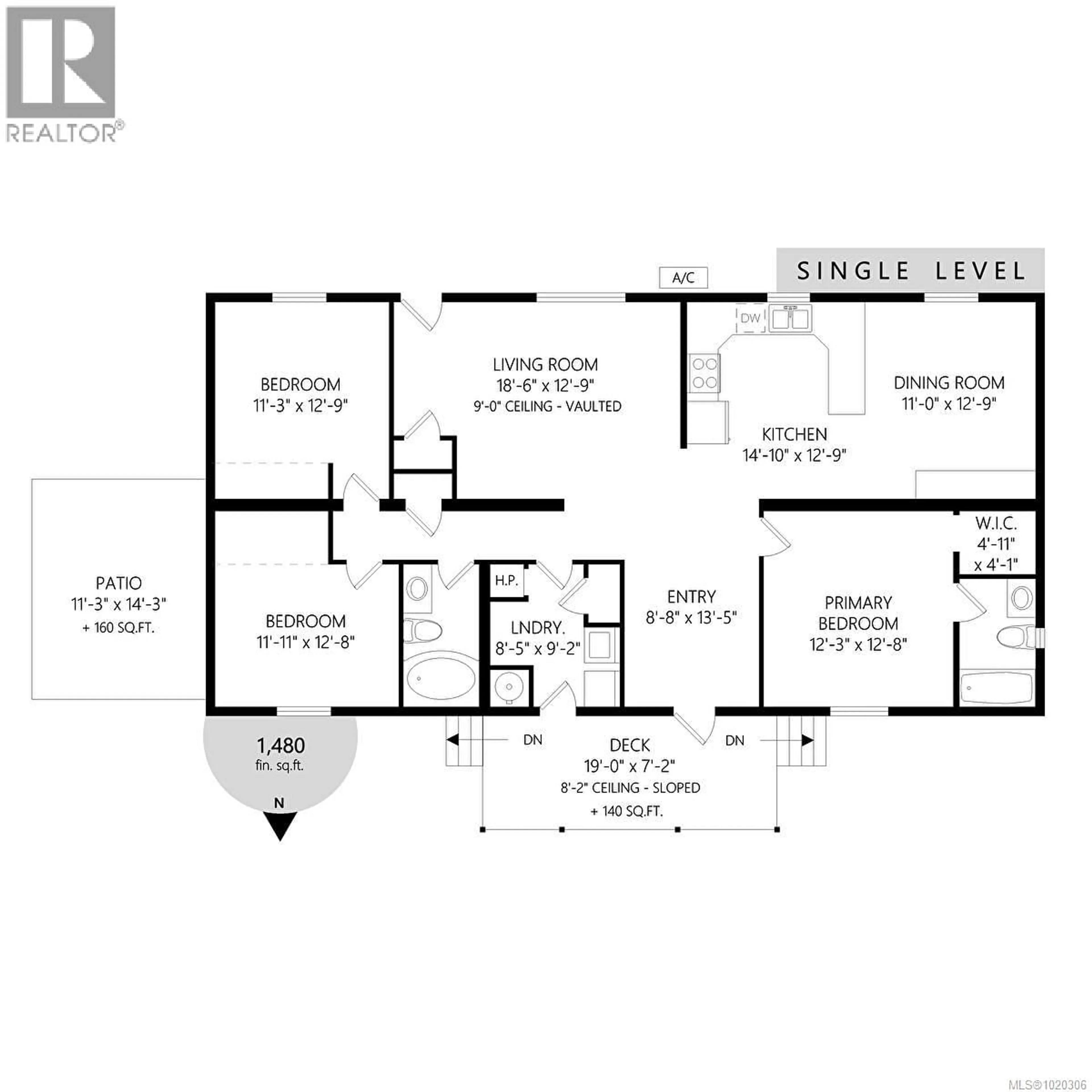 Floor plan for 165 - 1751 NORTHGATE ROAD, Cobble Hill British Columbia V0R1L6