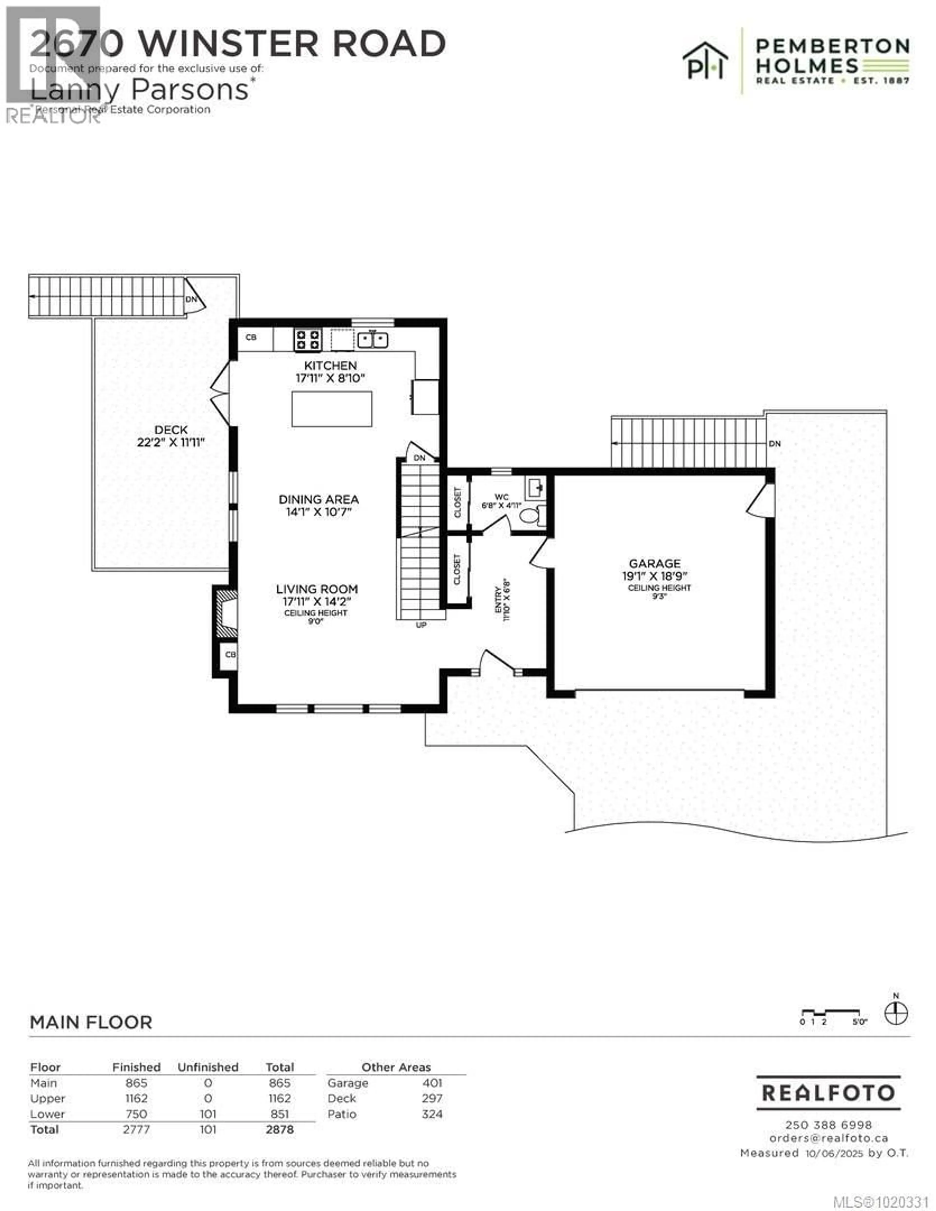 Floor plan for 2670 WINSTER ROAD, Langford British Columbia V9B3P3